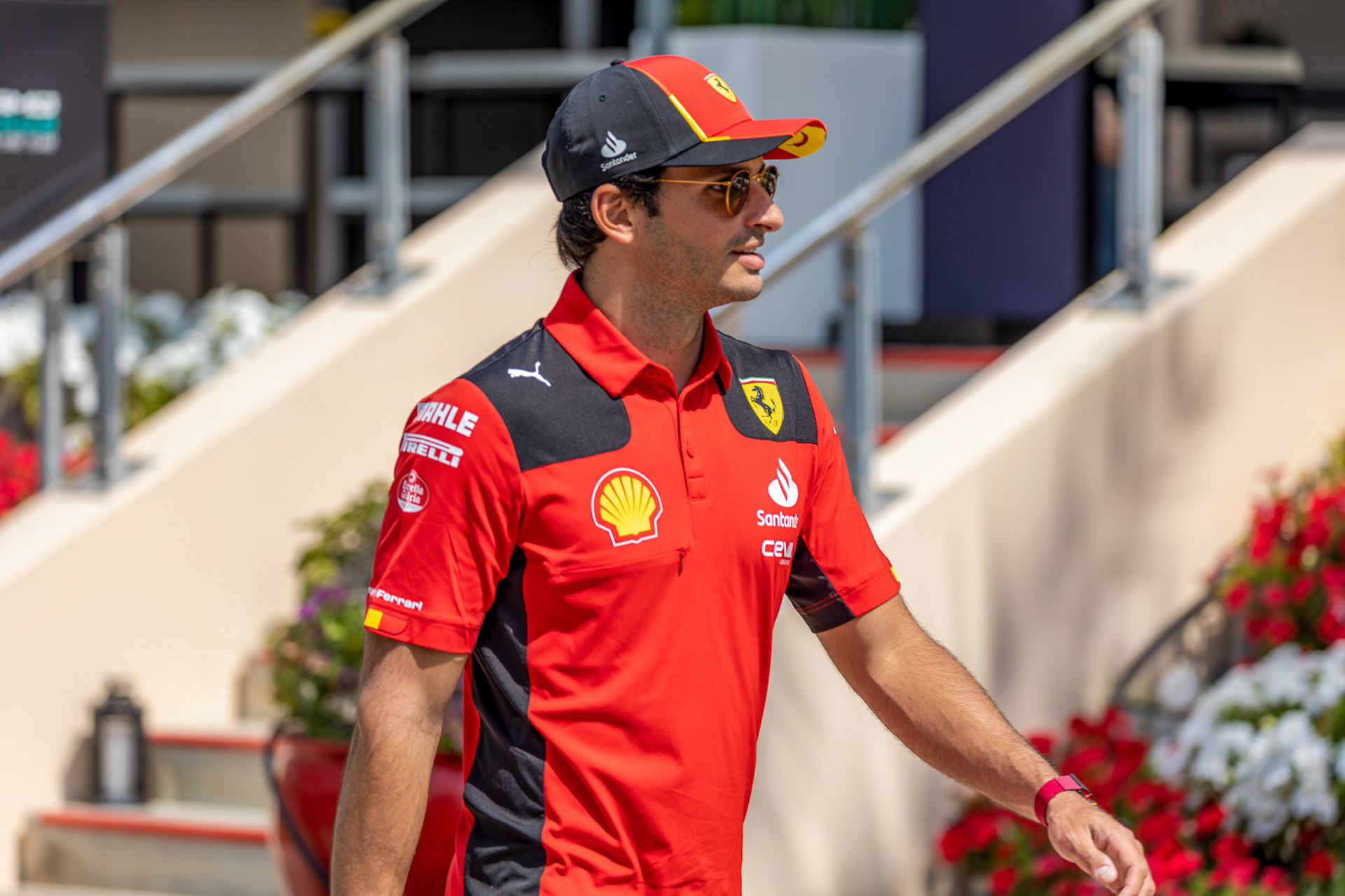 Carlos Sainz (ESP) Scuderia Ferrari; Formel 1 GP Bahrain. Samstag 04.03.2023