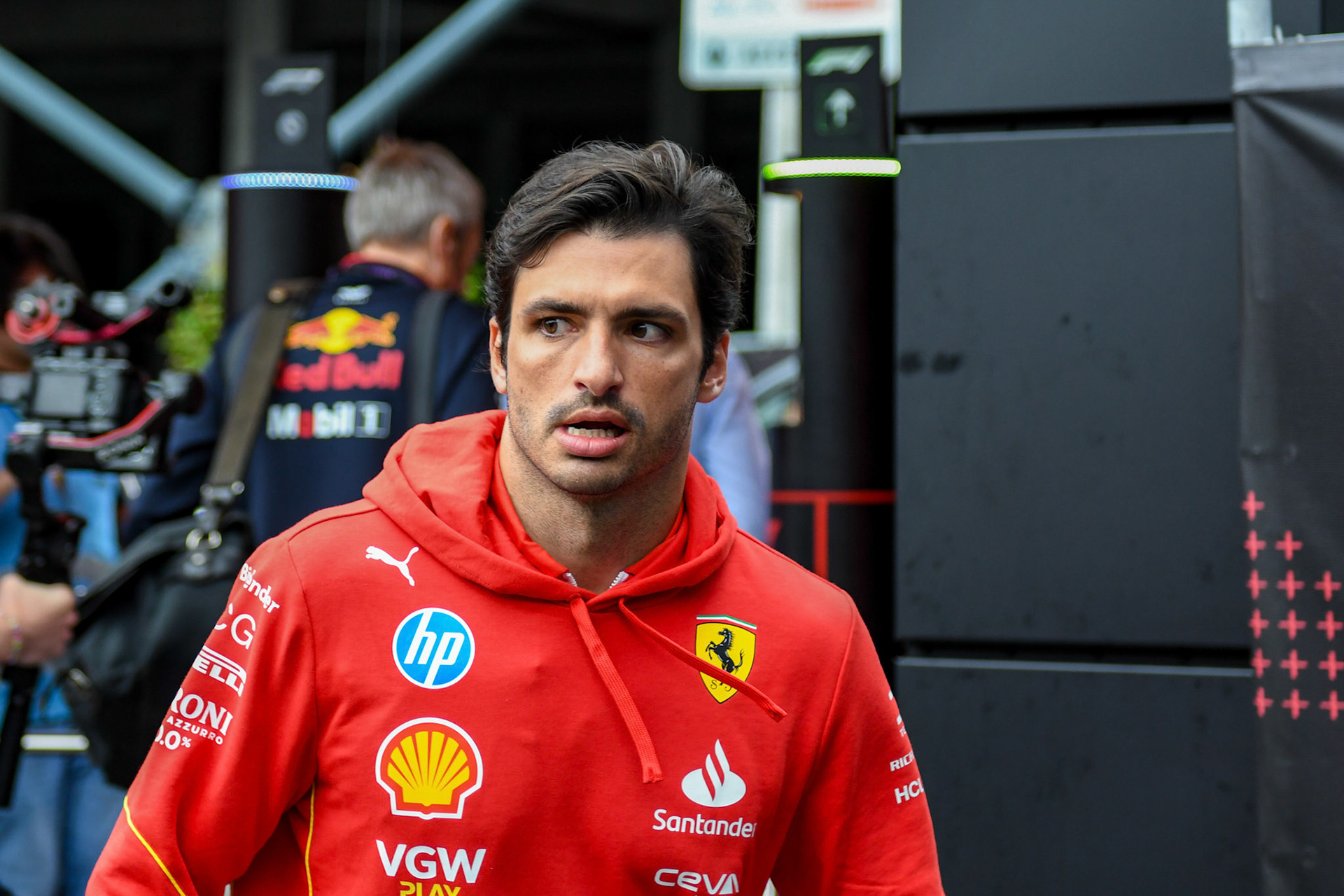 Carlos Sainz #55, Scuderia Ferrari;Formel 1 GP Spa / Belgien. Samstag, 27.07.2024