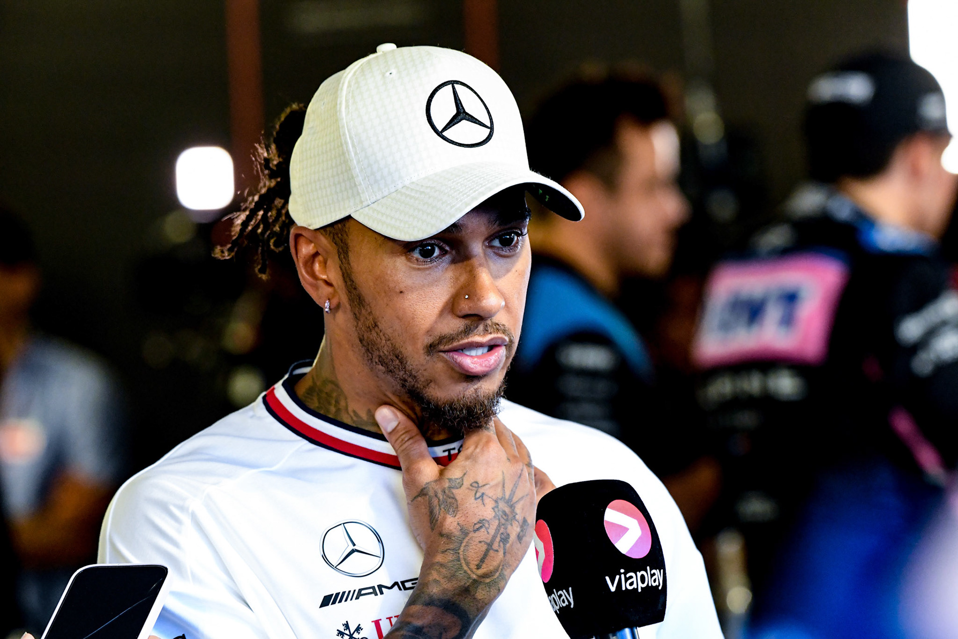 Lewis Hamilton (GBR) Mercedes AMG F1 Team; Formel 1 GP Baku Azerbaijan. Samstag 29.04.2023
