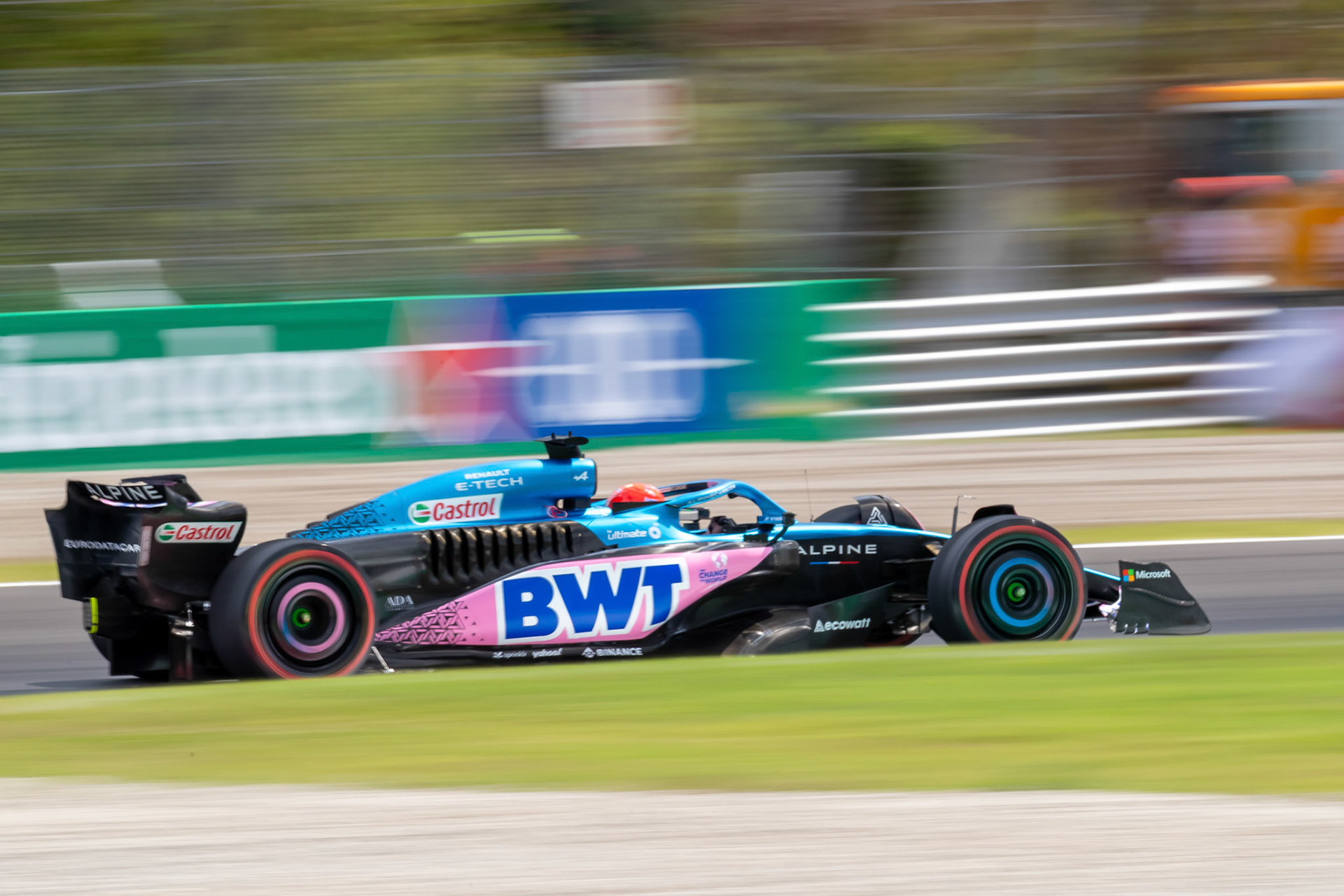 Esteban Ocon (FRA) Alpine F1 Team; Formel 1 GP Italien / Monza. Freitag, 01.09.2023