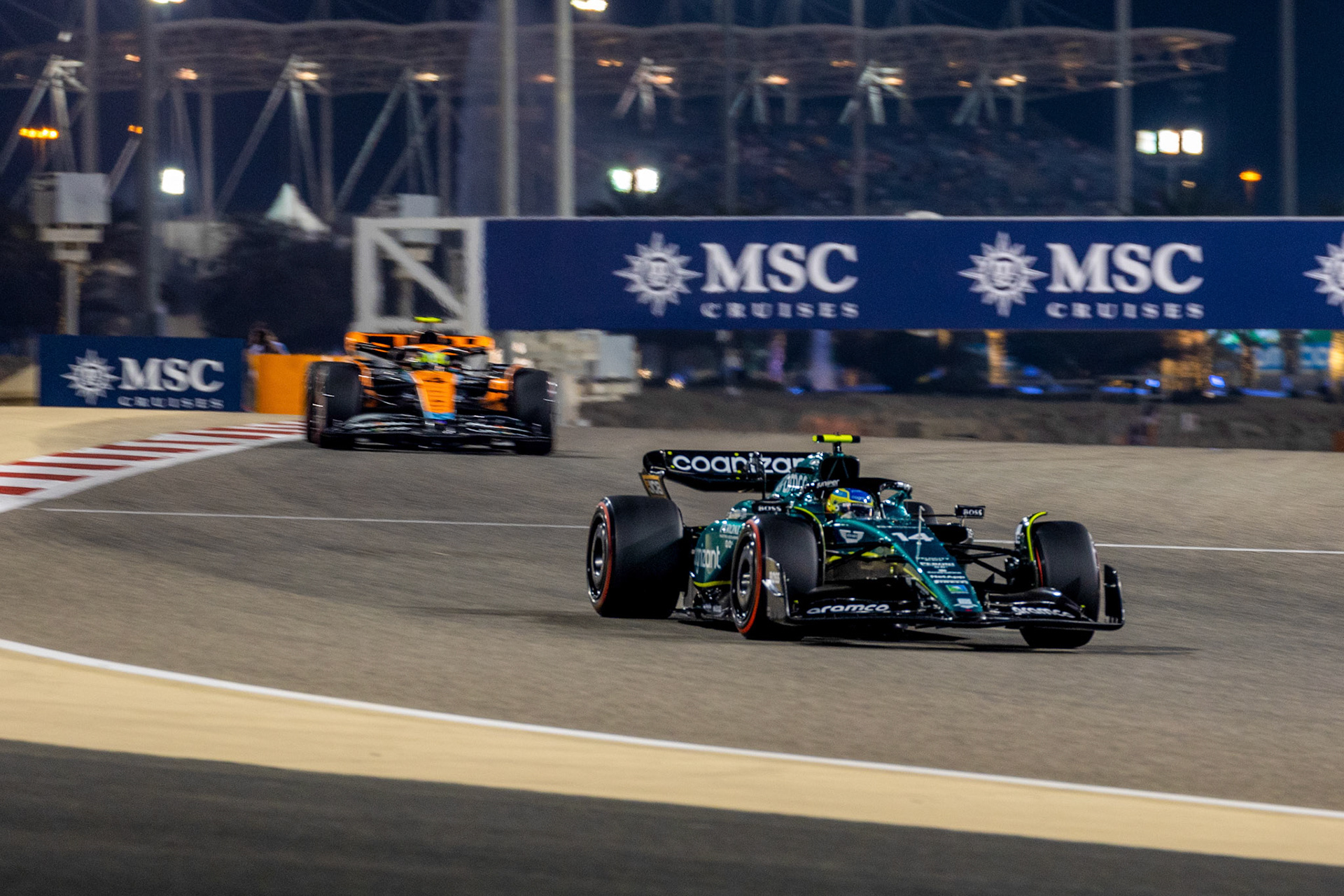 Fernando Alonso (ESP) Aston Martin Formula One Team; Formel 1 GP Bahrain. Samstag 04.03.2023