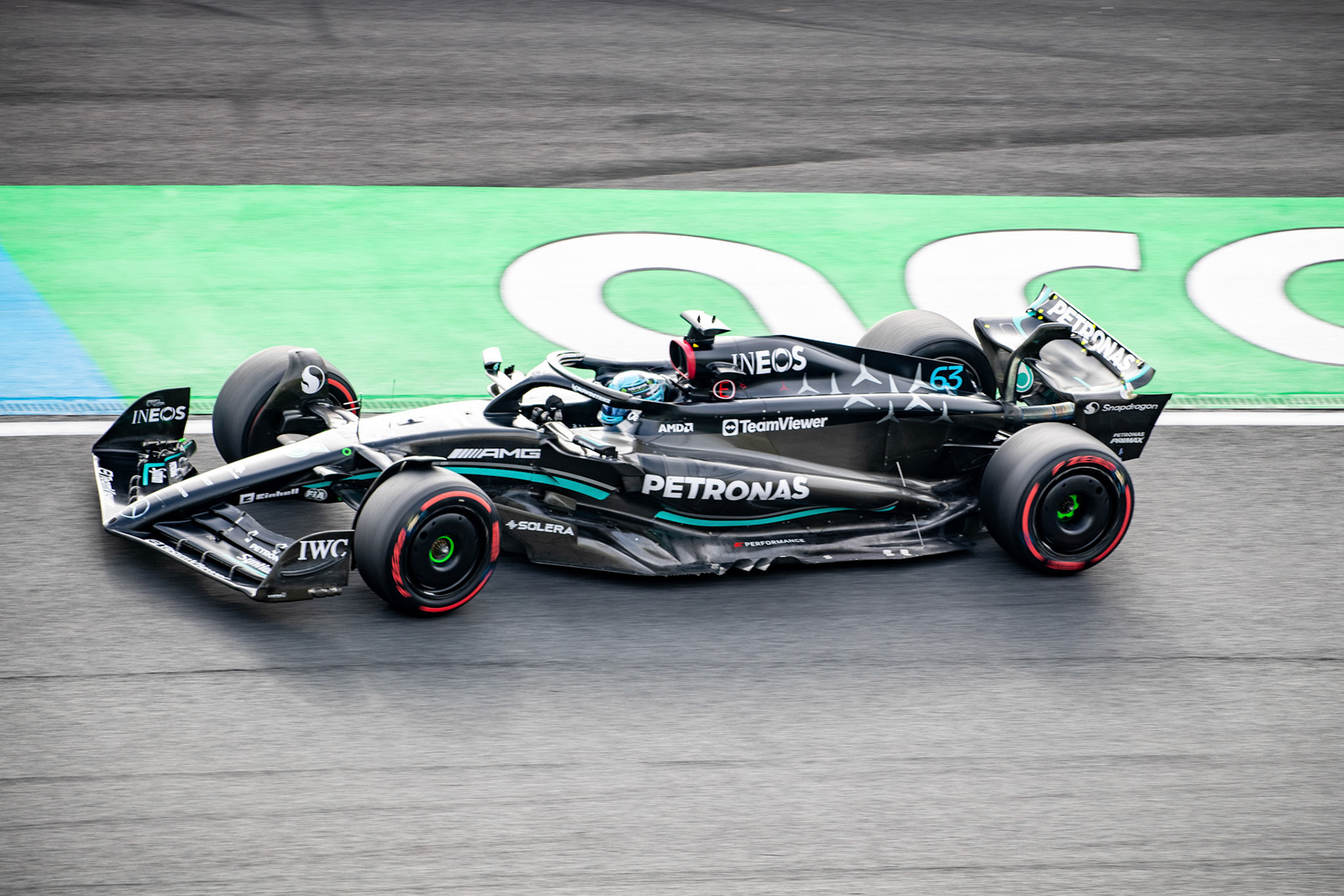 George Russell (GBR) Mercedes AMG F1 Team; Formel 1 GP Holland / Zandvoort. Freitag, 25.08.2023