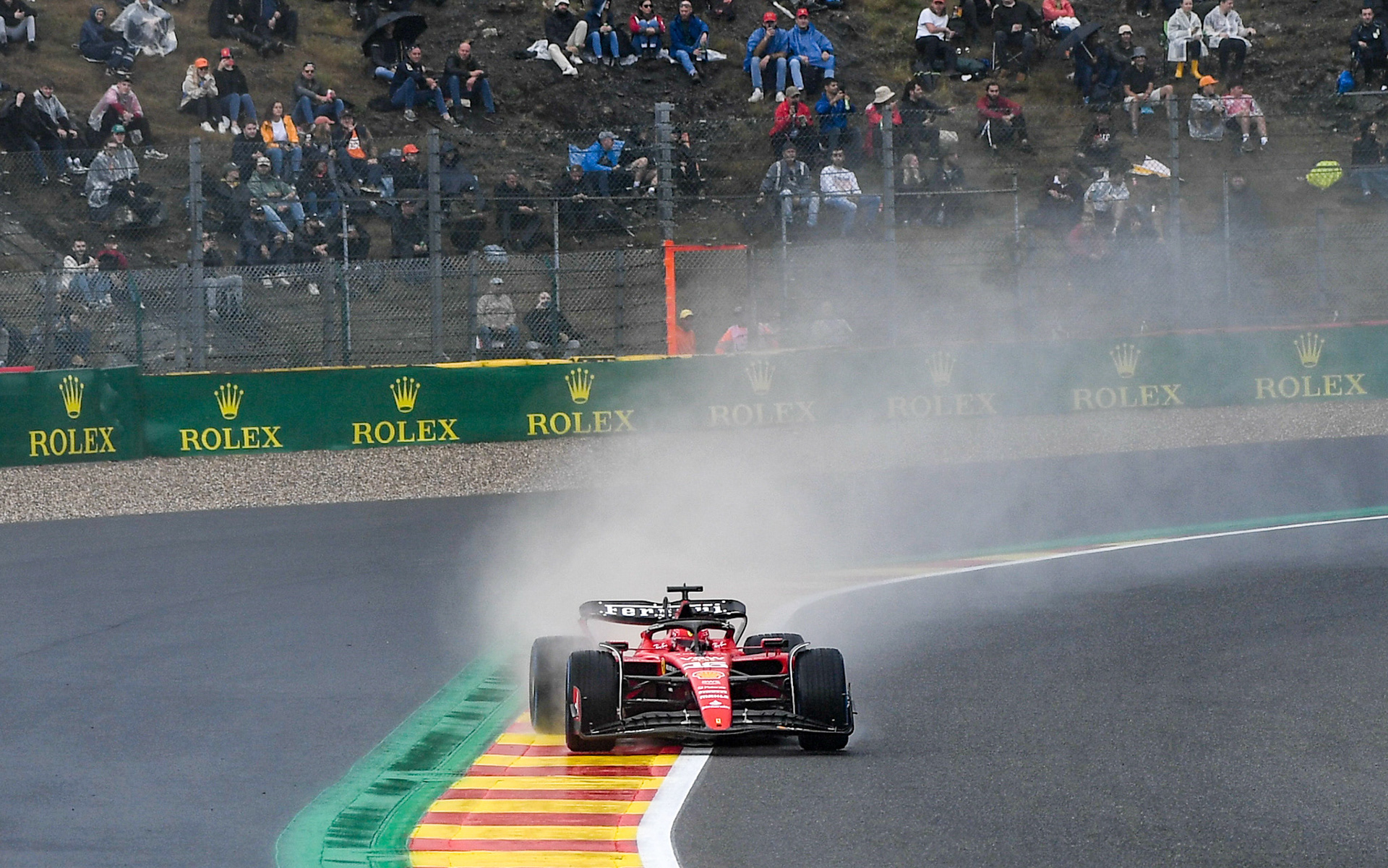 Charles Leclerc (MCO) Scuderia Ferrari;Formel 1 GP Spa Francorchamps/ Belgien. Freitag, 28.07.2023