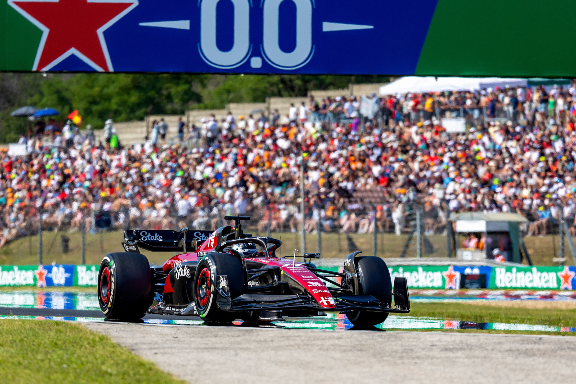 Valtteri Bottas (FIN) Alfa Romeo F1 Team;Formel 1 GP Budapest / Ungarn. Samstag, 22.07.2023