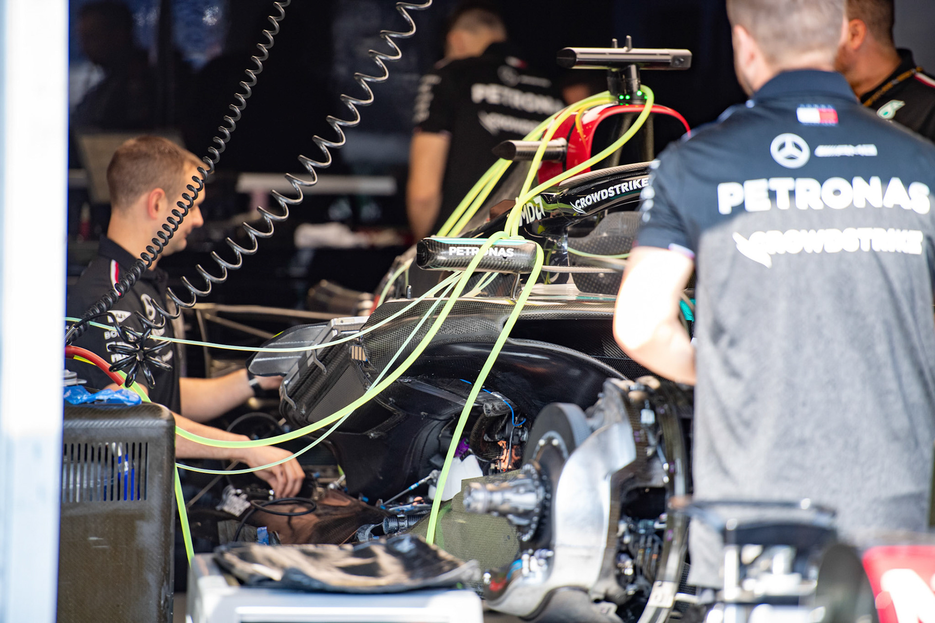 Mercedes-AMG Petronas F1 Team; Formel1 GP Monaco Donnerstag, 23.05.2024