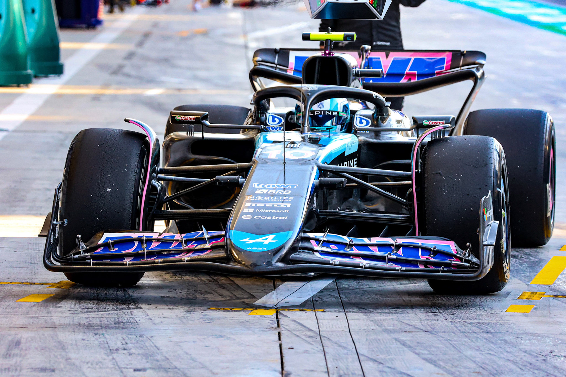Pierre Gasly #10, BWT Alpine F1 Team; Formel 1 Pre-Season Tests Bahrain. Mittwoch, 21.02.2024