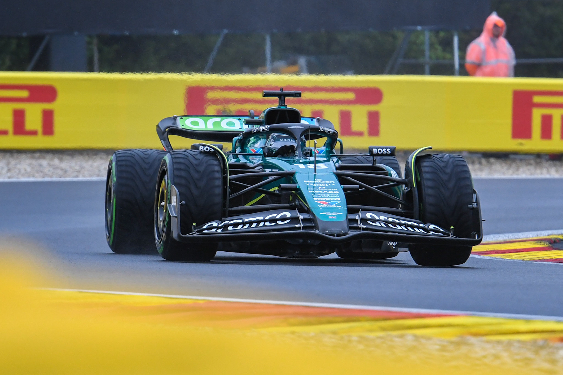 Lance Stroll #18, Aston Martin Aramco F1 Team;Formel 1 GP Spa / Belgien. Samstag, 27.07.2024