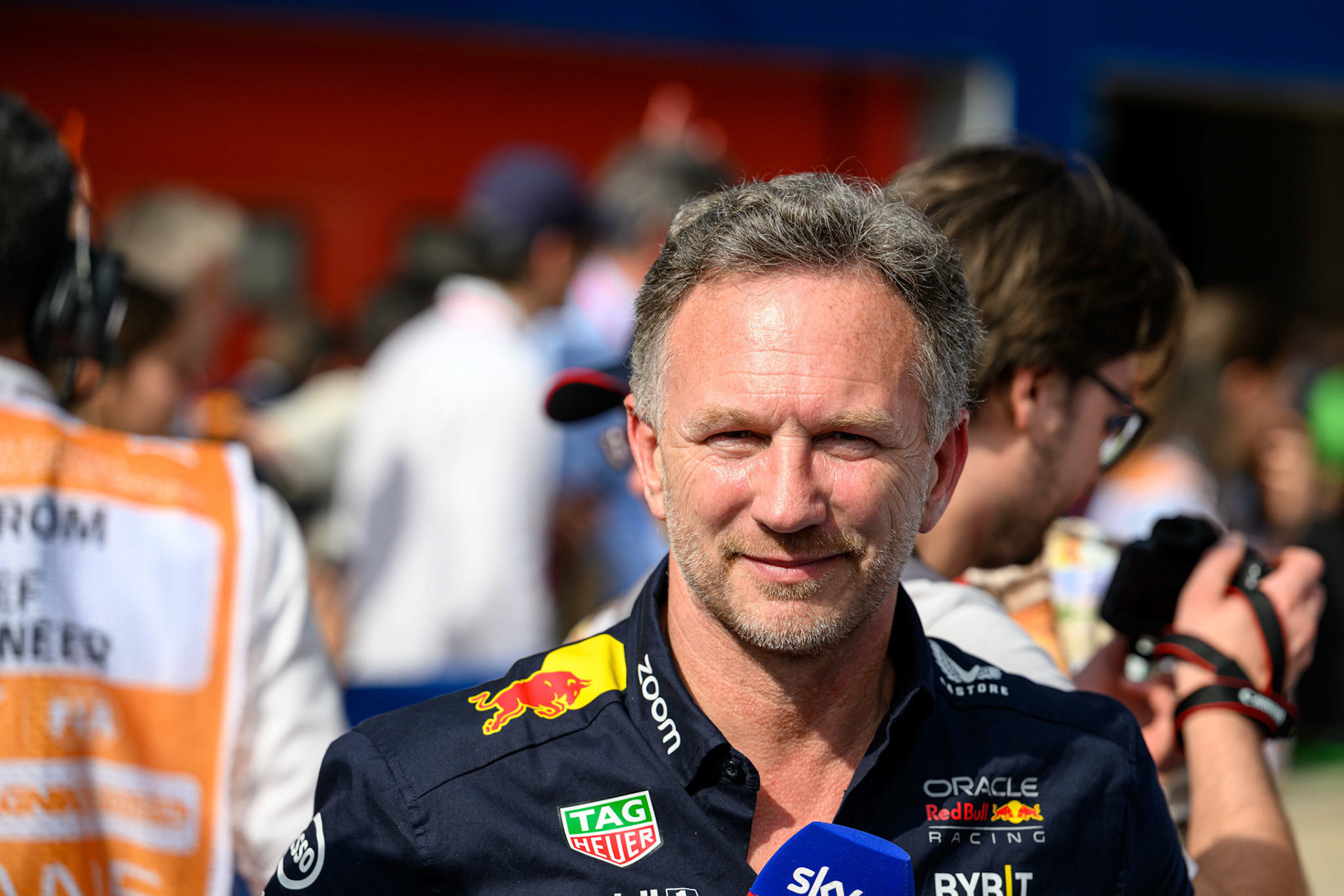 Christian Horner, Teamchef Oracle Red Bull Racing; F1 GP Imola / Italien Sonntag, 19.05.2024