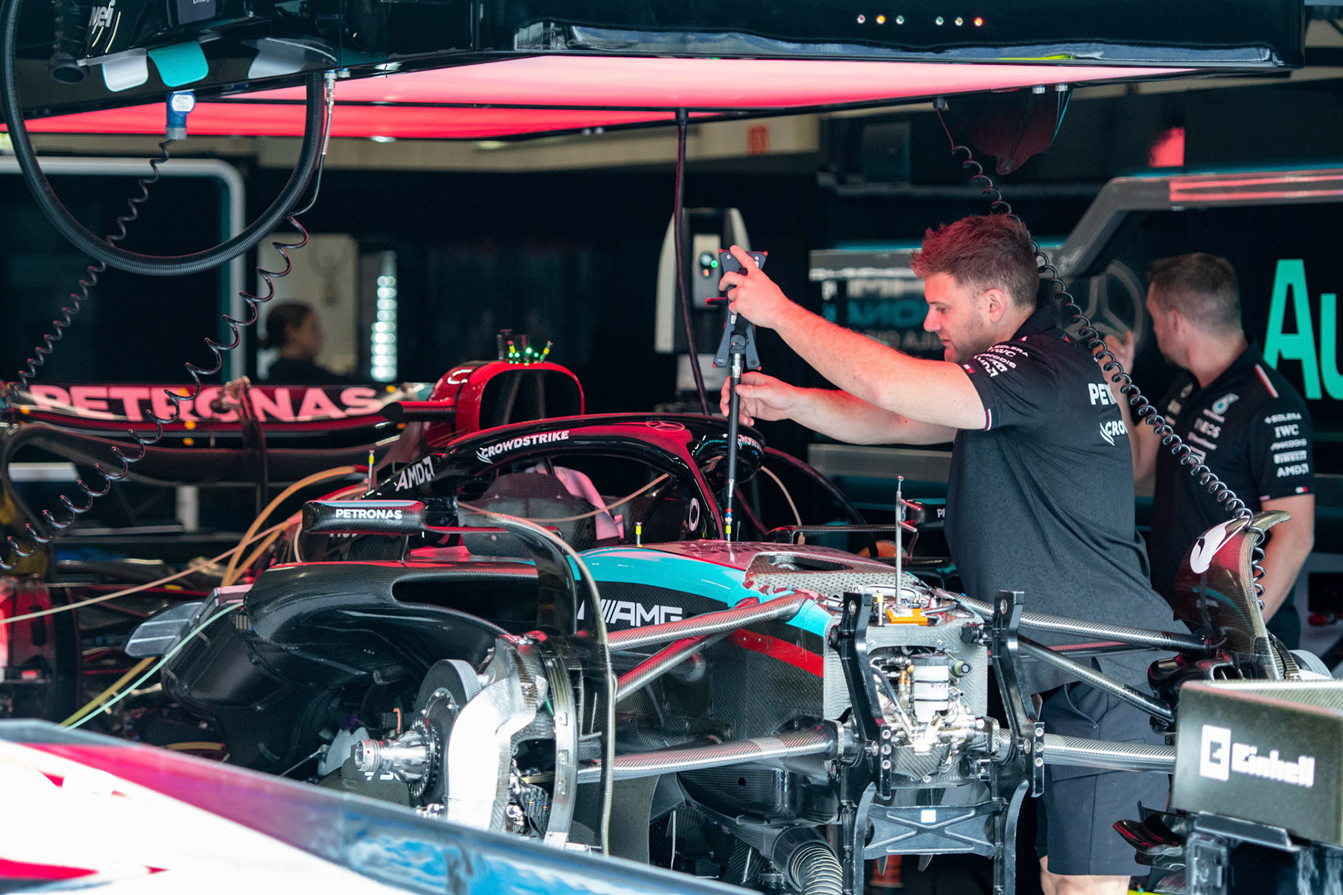 Mercedes-AMG Petronas F1 Team;Formel 1 GP Austria / Österreich. Donnerstag, 27.06.2024