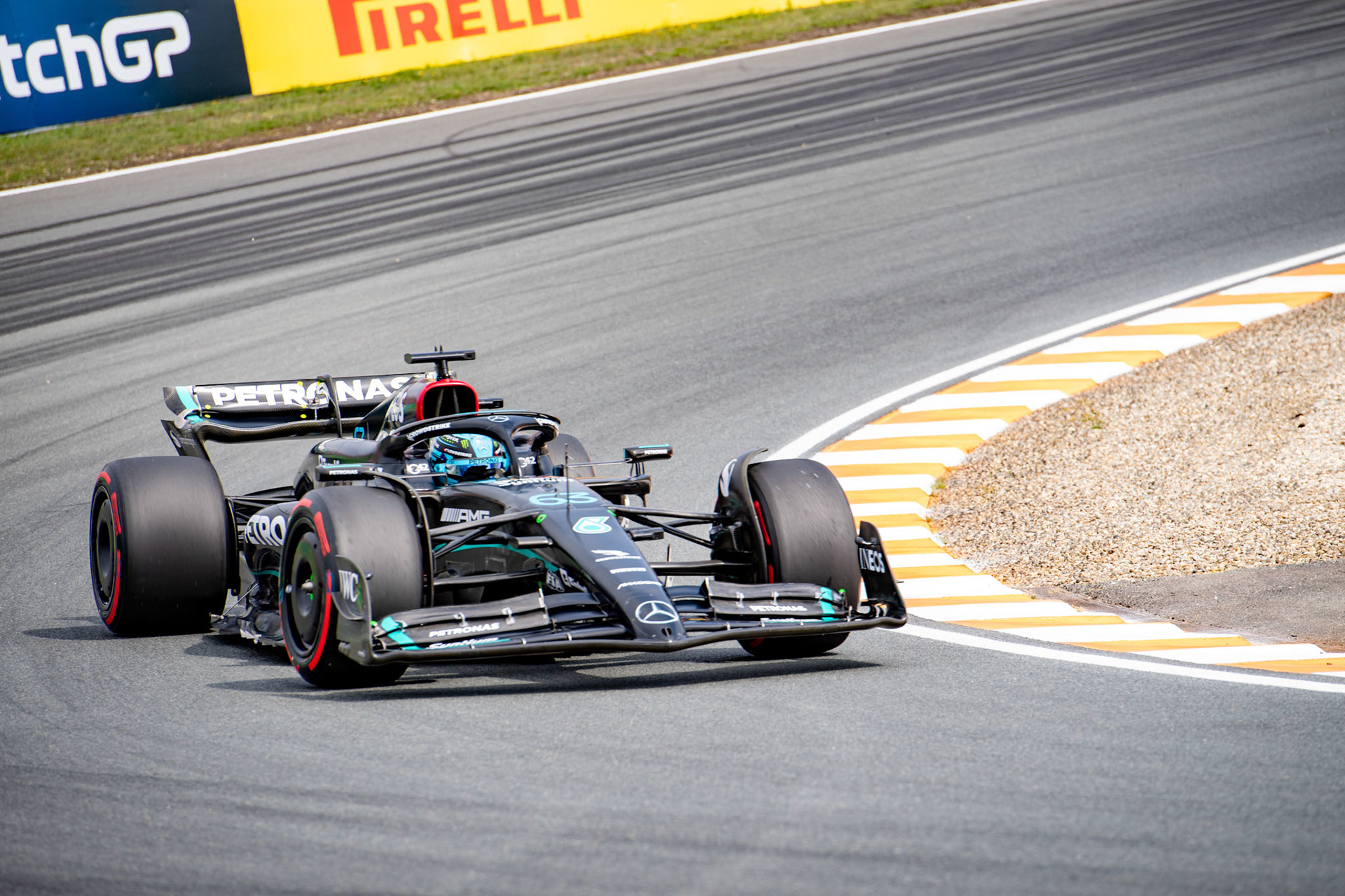 George Russell (GBR) Mercedes AMG F1 Team; Formel 1 GP Holland / Zandvoort. Freitag, 25.08.2023
