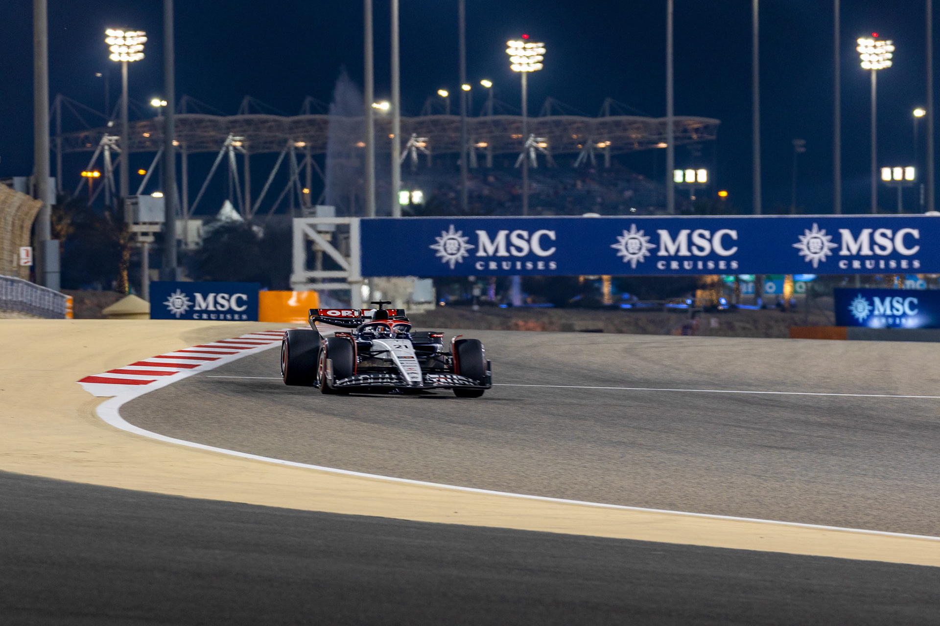Nyck de Vries (NED) Scuderia Alpha Tauri; Formel 1 GP Bahrain. Samstag 04.03.2023