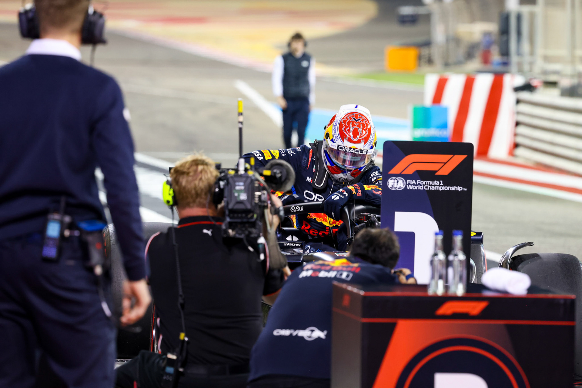 Max Verstappen #1, Oracle Red Bull Racing; Formel 1 GP Bahrain. Freitag 01.03.2024