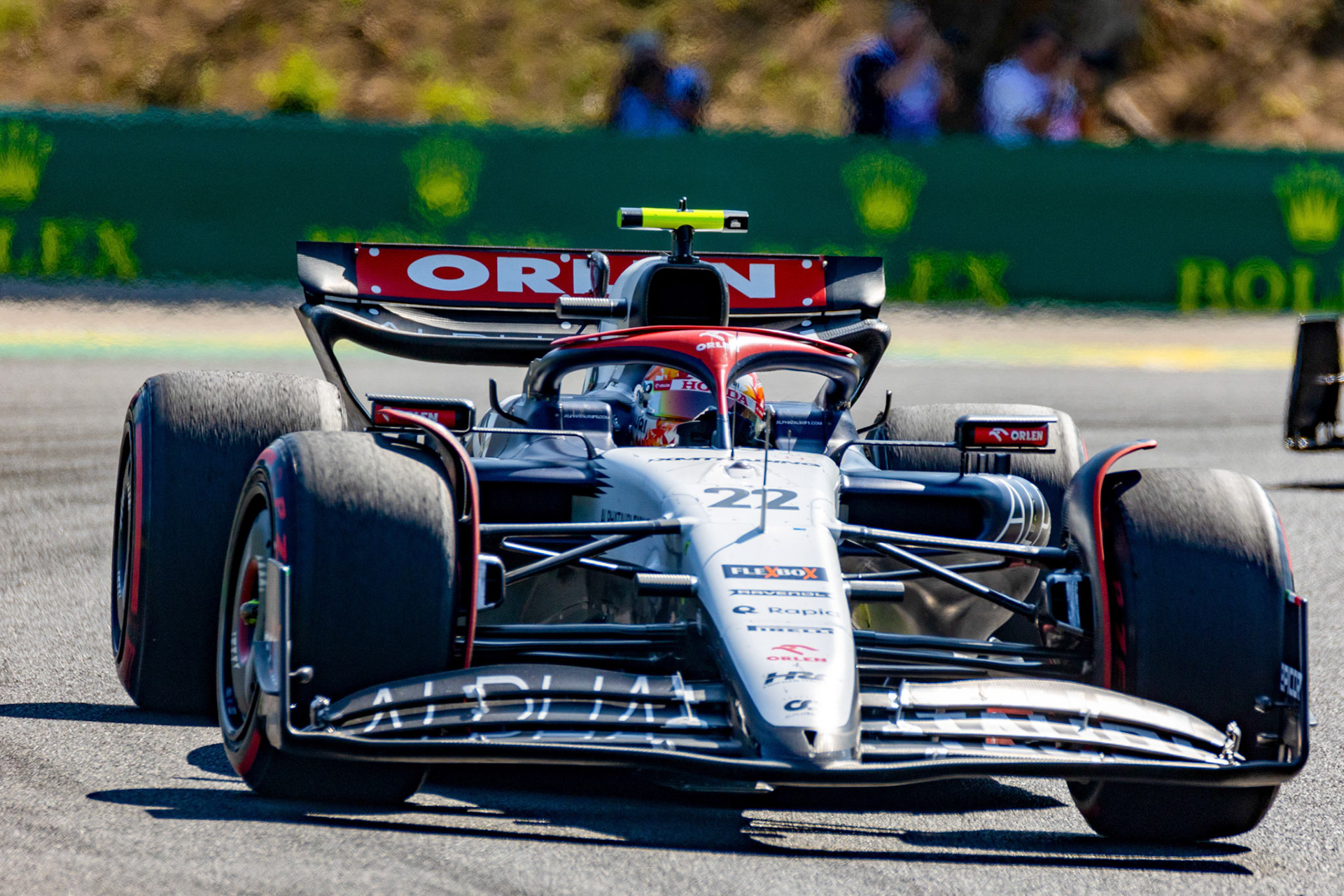 Yuki Tsunoda (JPN) Scuderia Alpha Tauri;Formel 1 GP Budapest / Ungarn. Sonntag, 23.07.2023