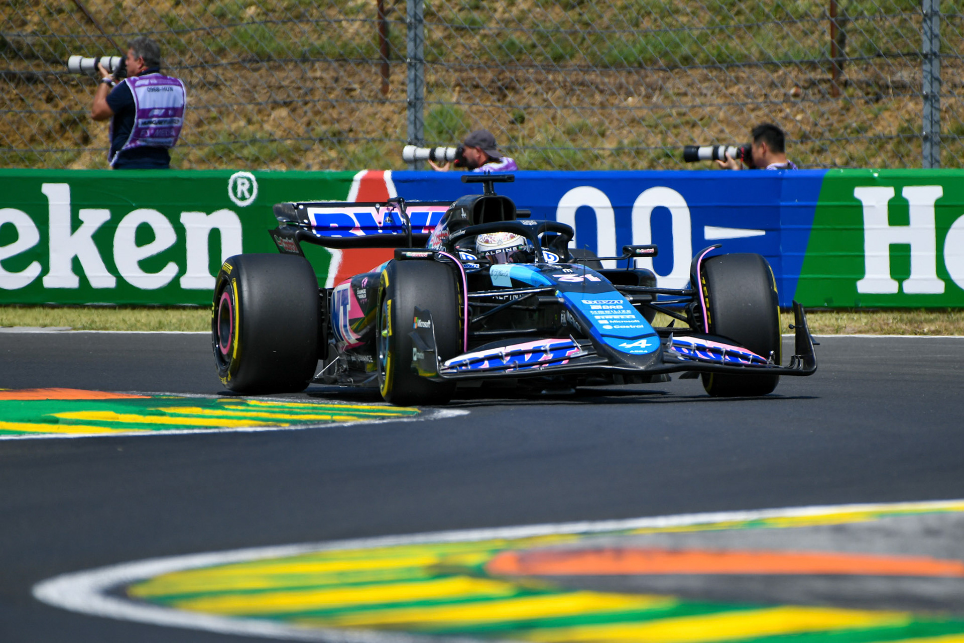 Esteban Ocon #31, BWT Alpine F1 Team;Formel 1 Budapest / Ungarn, 20.07.2024
