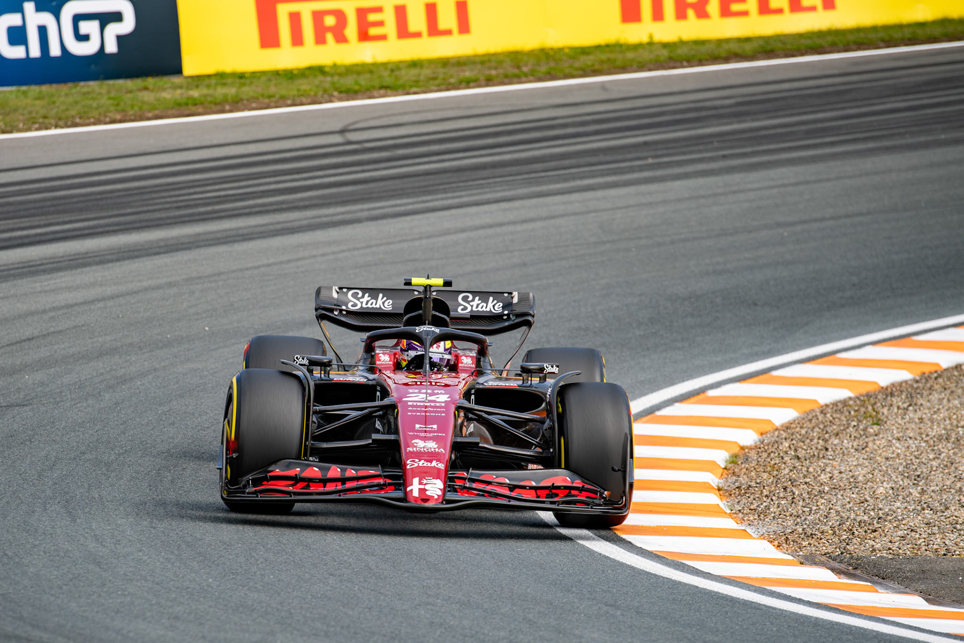 Guanyu Zhou (CHN) Alfa Romeo F1 Team;Formel 1 GP Holland / Zandvoort. Freitag, 25.08.2023