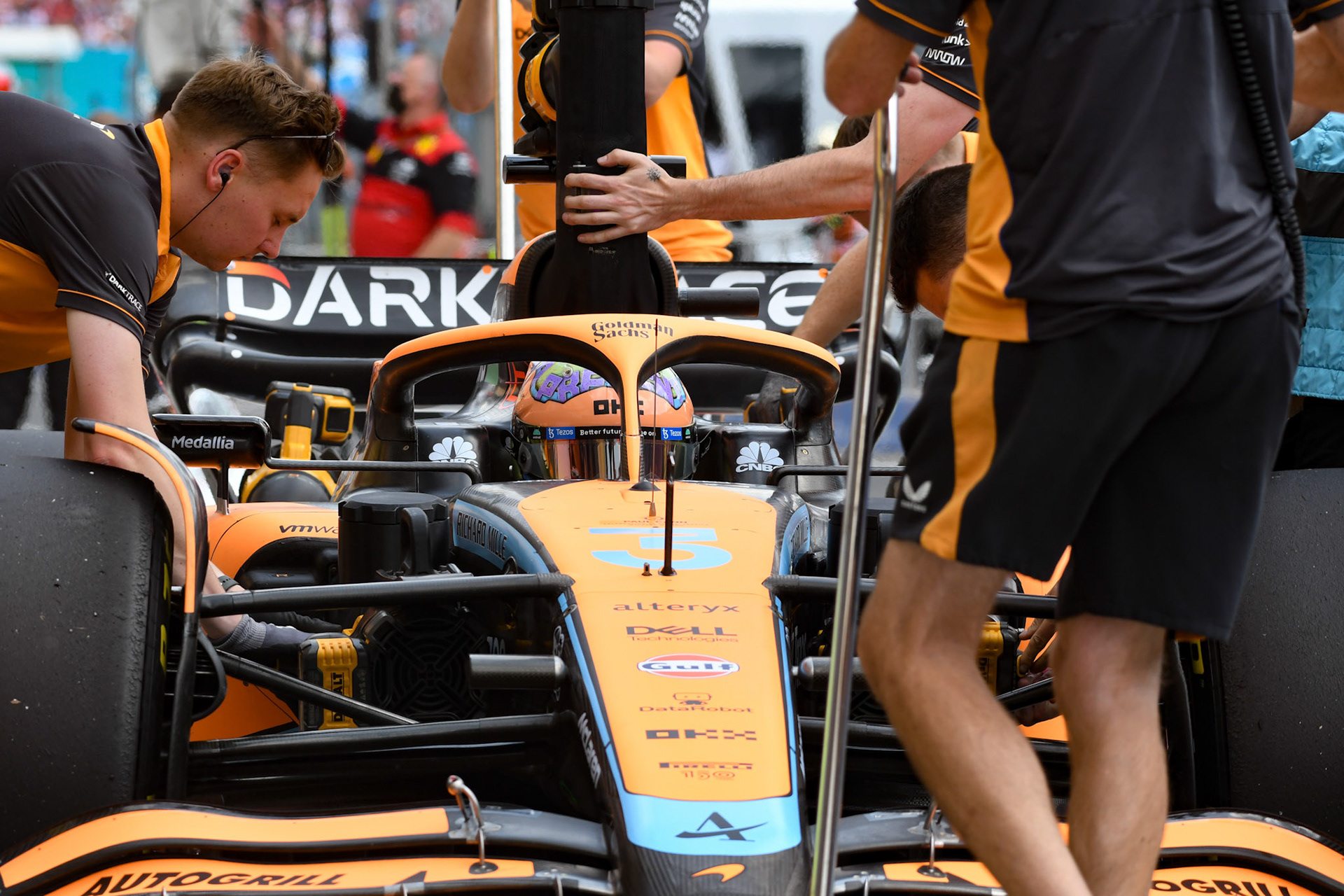 Daniel Ricciardo (GBR) McLaren; Formel 1 Ungarn am 29.07.2022