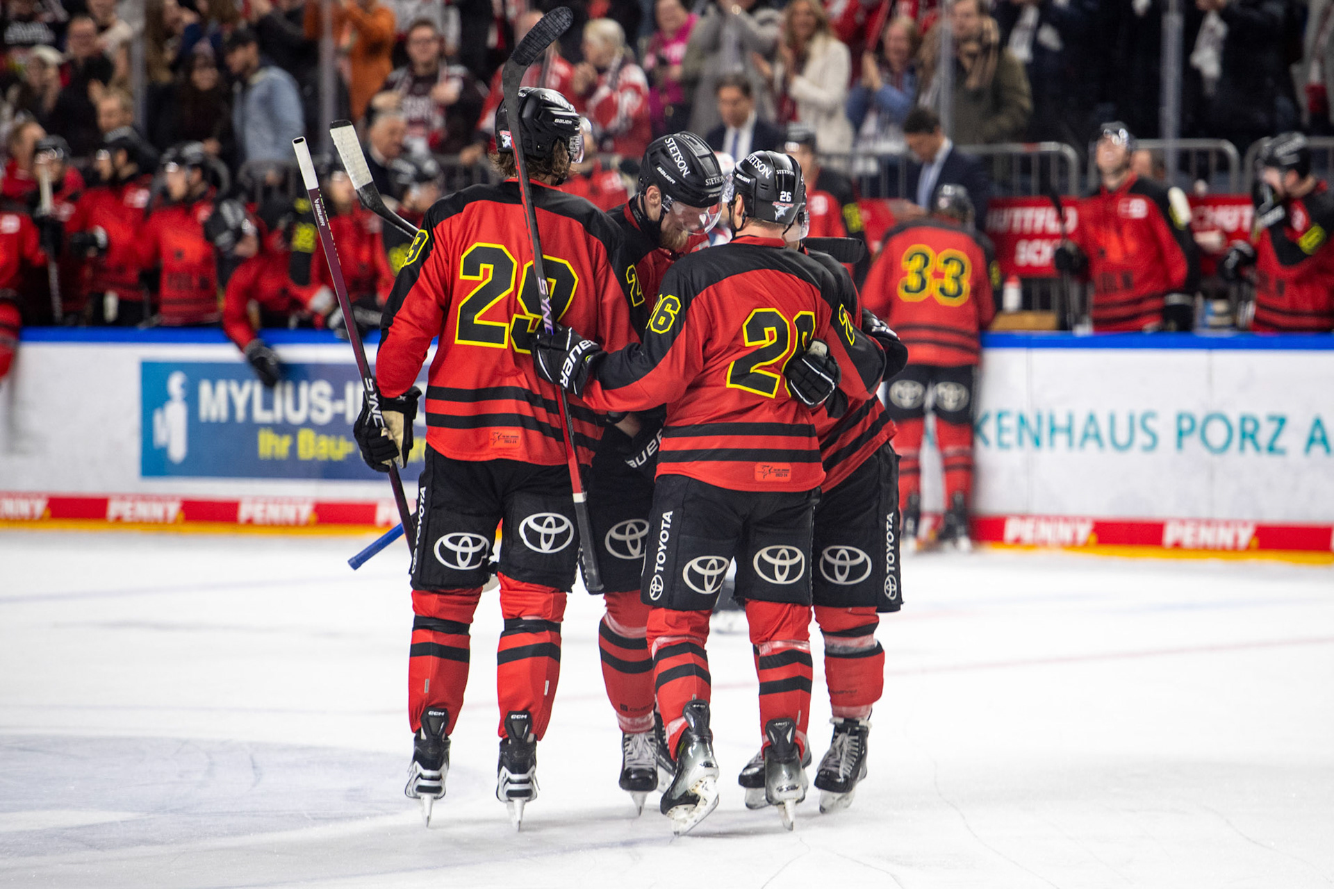 Koelner Haie; DEL Kölner Haie - Nürnberg Ice Tigers, 17.12.2023