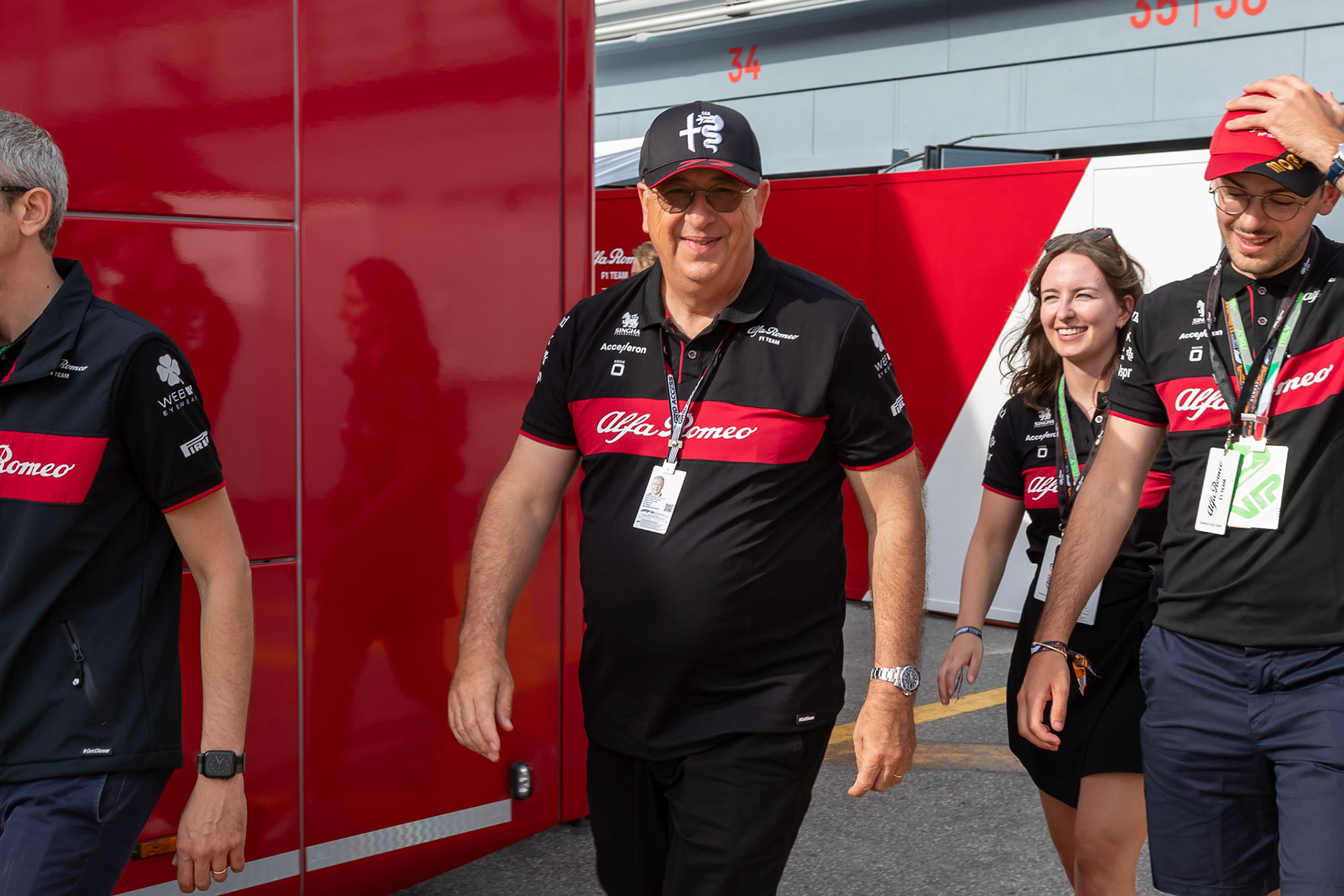 Jean Philippe Imparato, Alfa Romeo F1 Team;Formel 1 GP Italien / Monza. Sonntag, 03.09.2023
