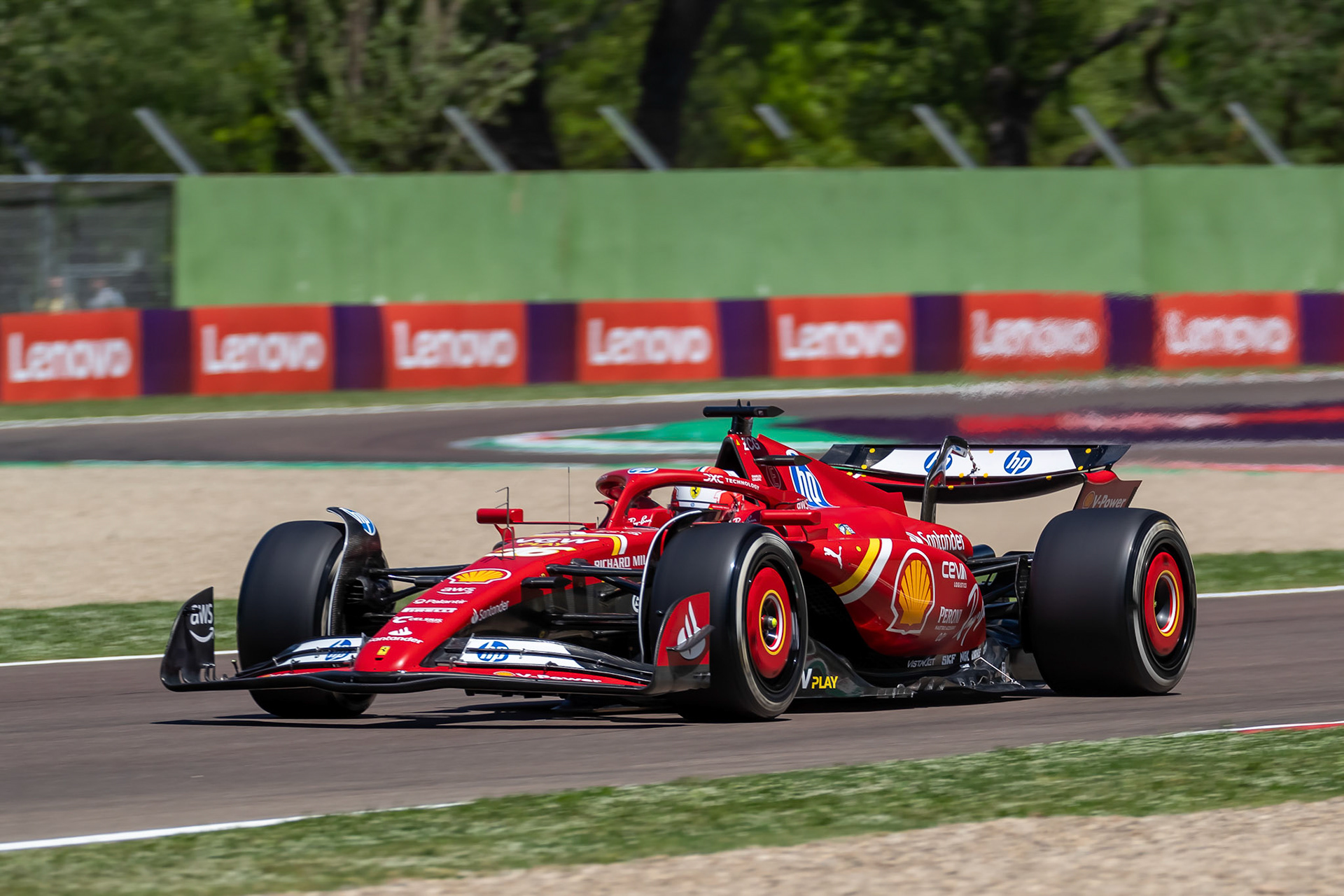 Charles Leclerc #16, Scuderia Ferrari; F1 GP Imola / Italien Freitag, 17.05.2024