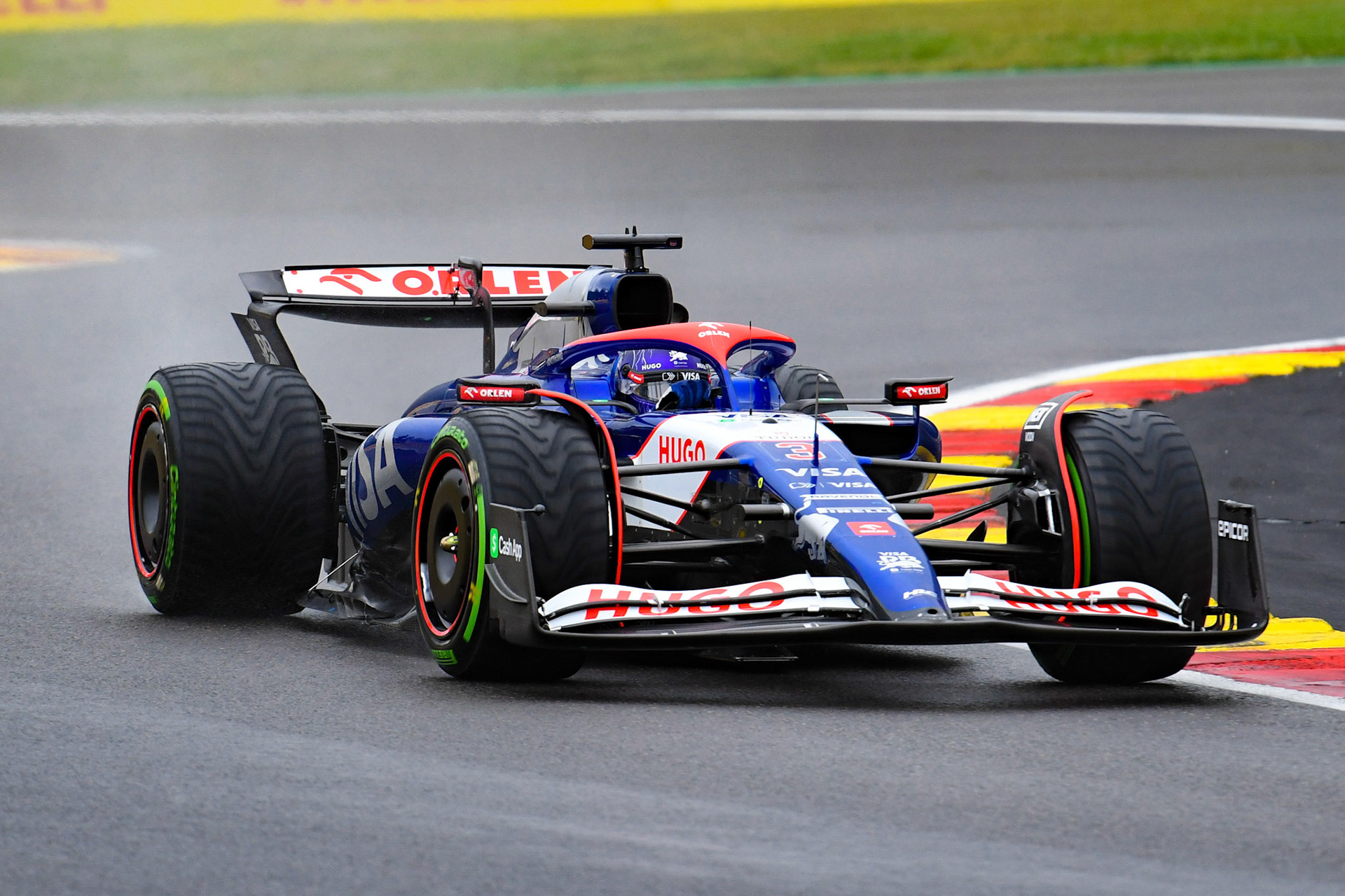 Daniel Ricciardo, #3, Visa Cash App RB Formula One Team;Formel 1 GP Spa / Belgien. Samstag, 27.07.2024