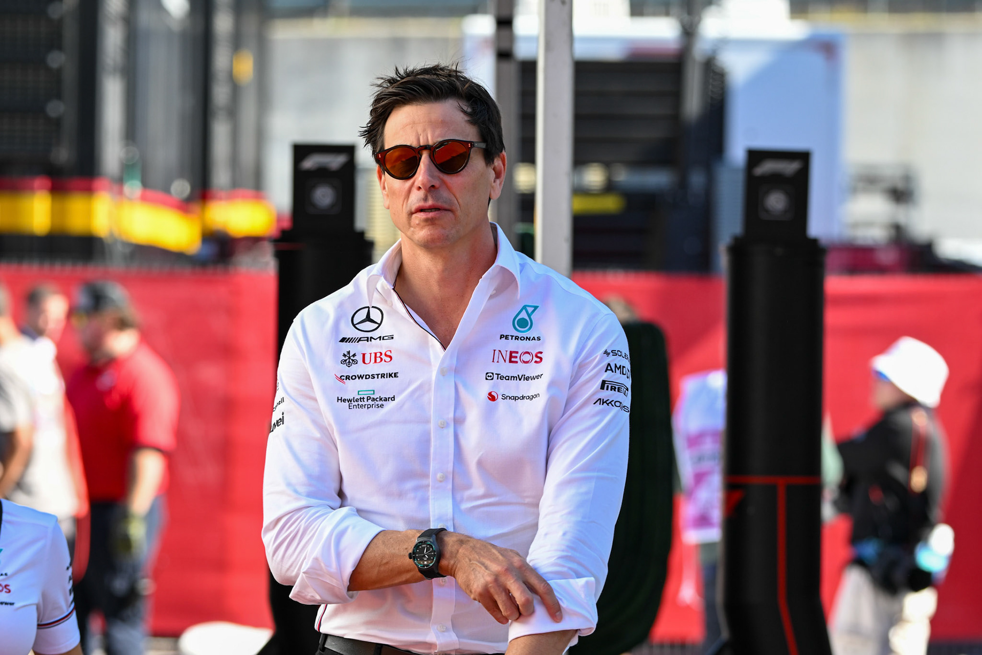 Toto Wolff (AUT) Mercedes AMG F1 Team;Formel 1 GP USA Austin Texas. Freitag 20.10.2023