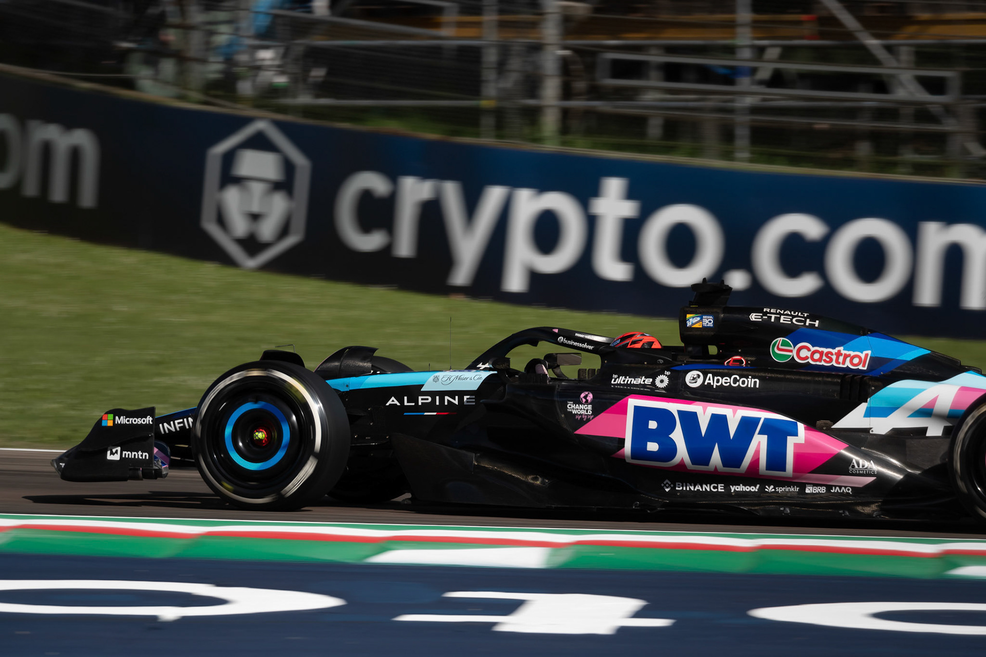 Esteban Ocon #31, BWT Alpine F1 Team; F1 GP Imola / Italien Freitag, 17.05.2024