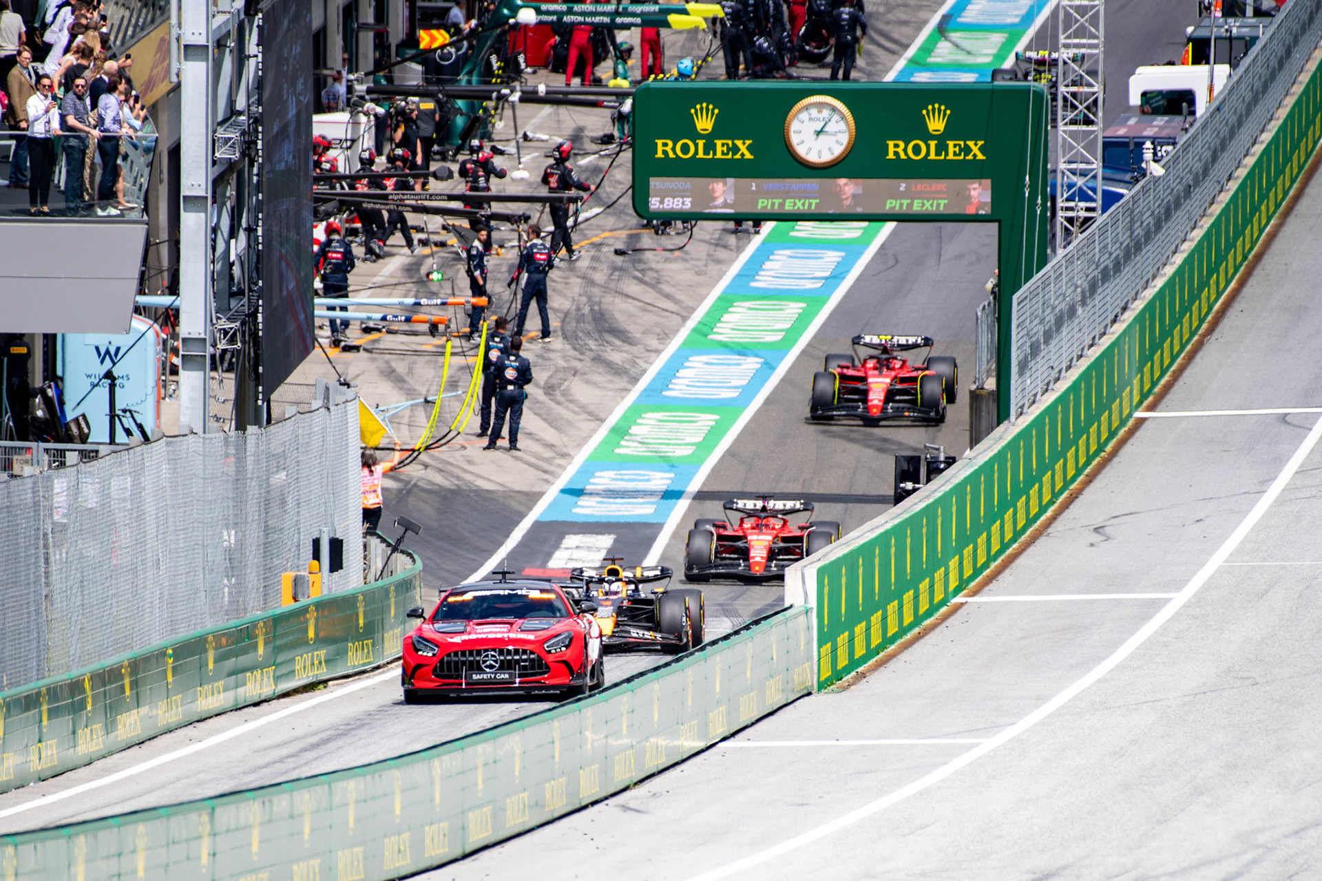 Safetycar; Formel 1 GP Austria / Österreich. Sonntag, 02.07.2023