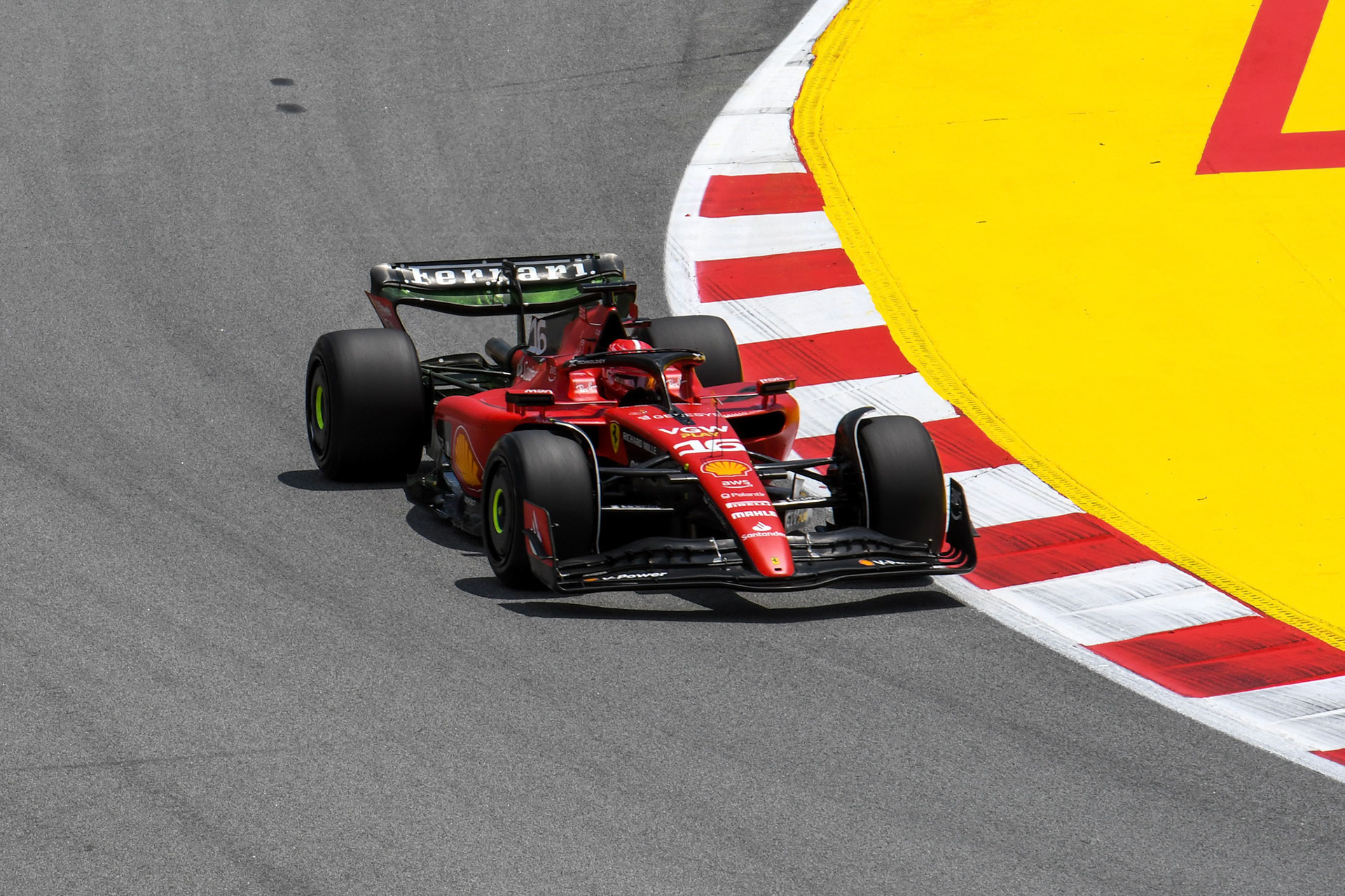 Charles Leclerc (MCO) Scuderia Ferrari;Formel 1 GP Barcelona. Freitag 02.06.2023
