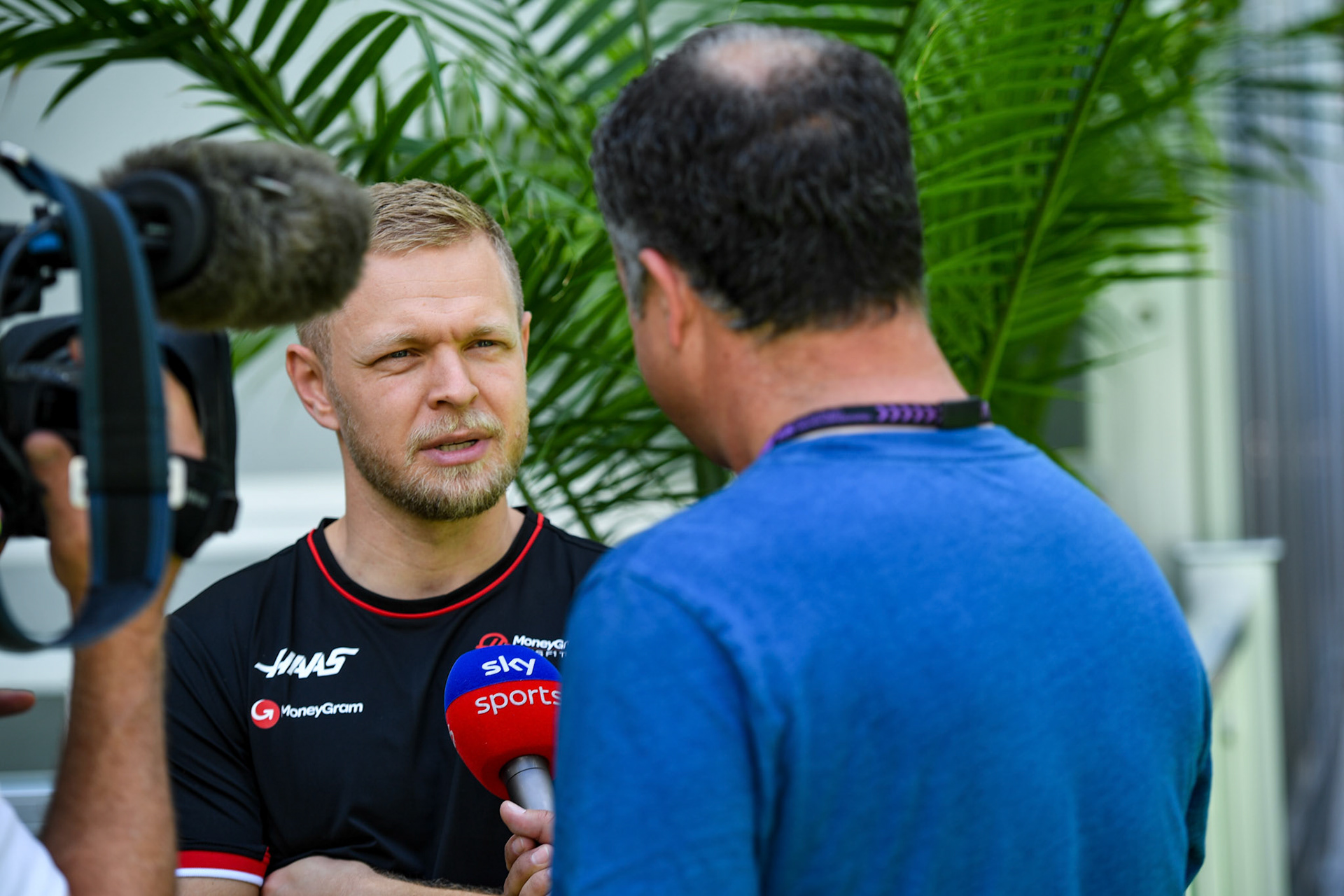 Kevin Magnussen #20, MoneyGram Haas F1 Team im Interview; Formel 1 GP Miami / USA. 04.05.2024
