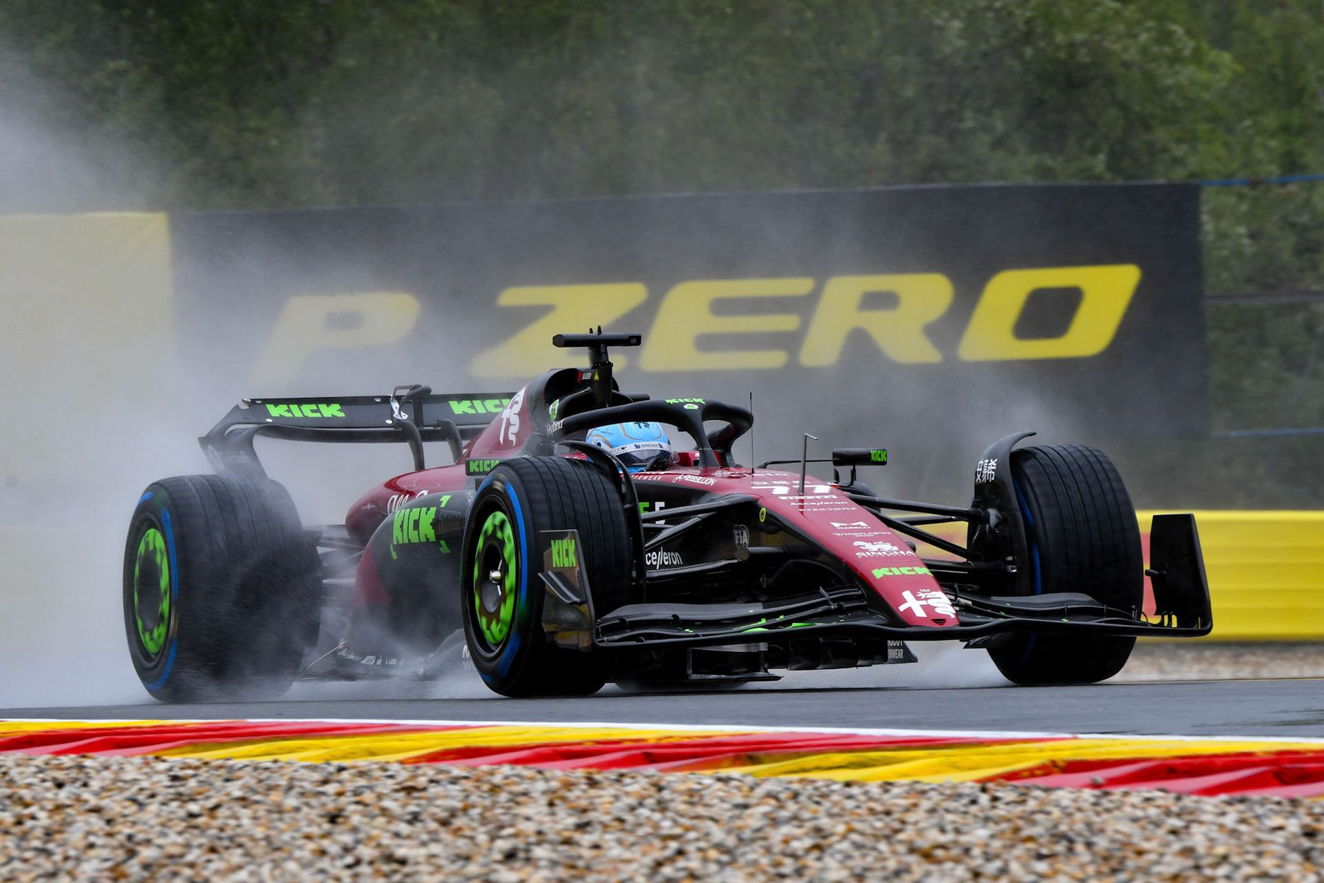 Valtteri Bottas (FIN) Alfa Romeo F1 Team;Formel 1 GP Spa Francorchamps/ Belgien. Freitag, 28.07.2023