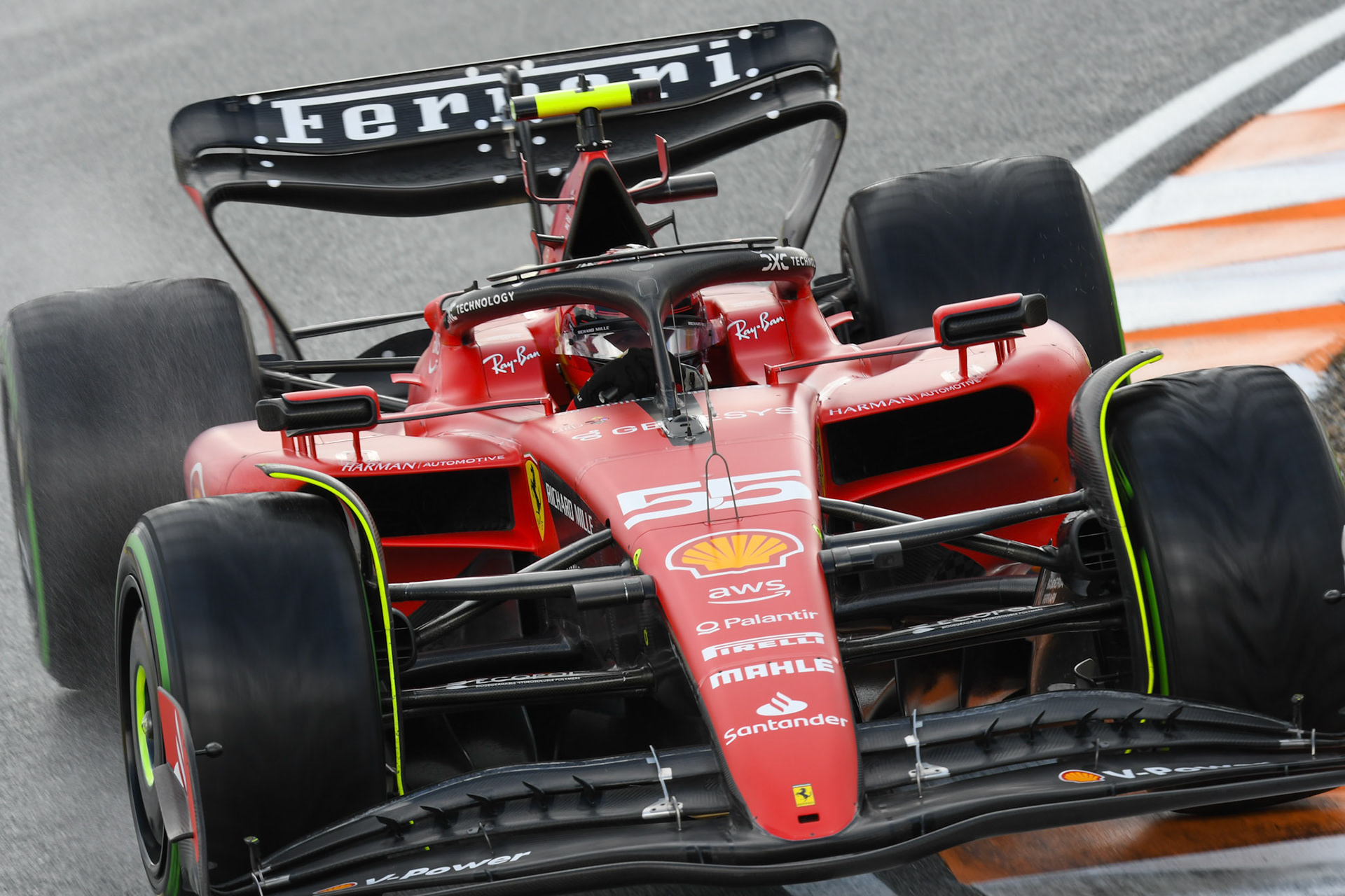 Carlos Sainz (ESP) Scuderia Ferrari; Formel 1 GP Holland / Zandvoort. Samstag, 26.08.2023