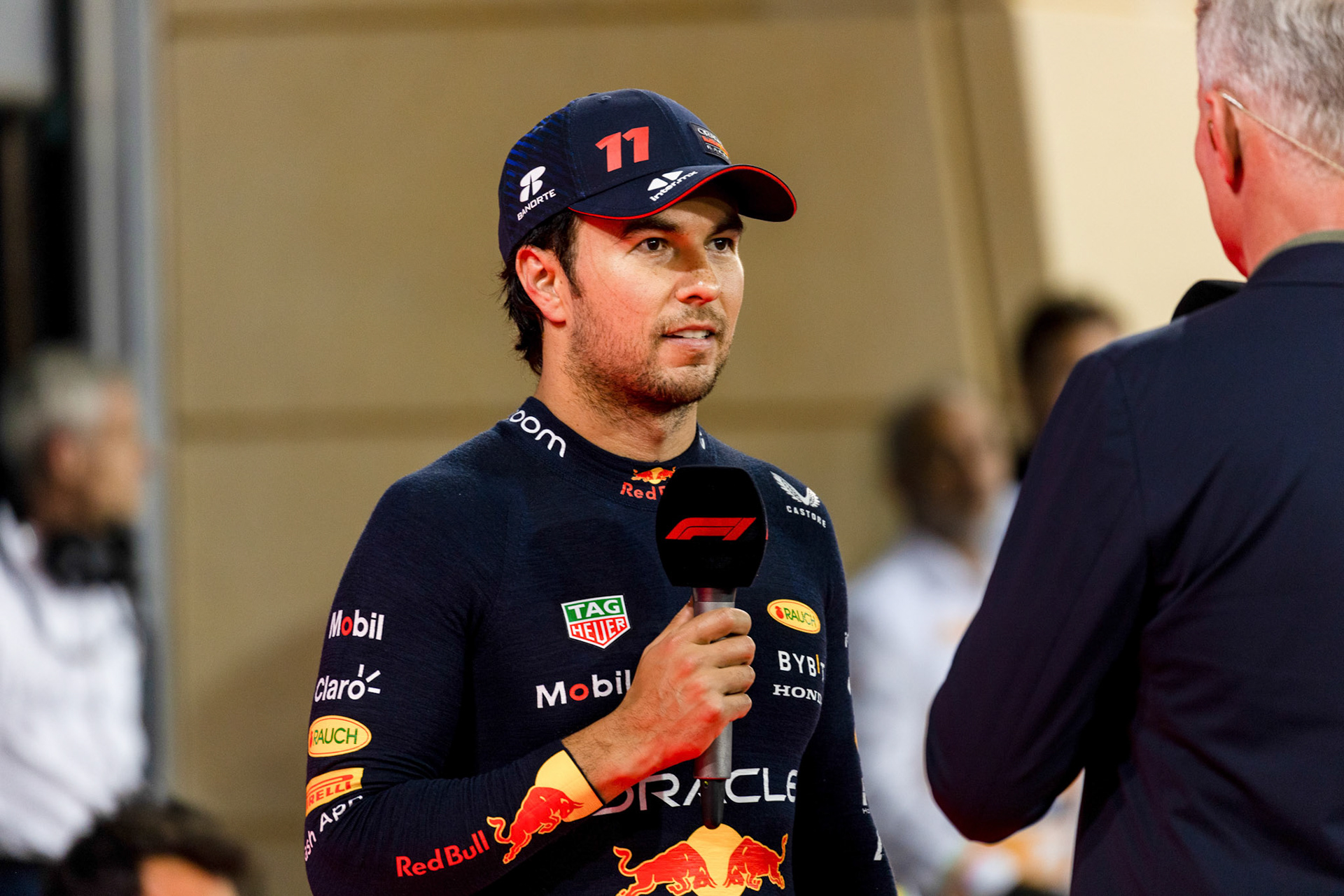 Sergio Perez (MEX) Red Bull Racing; Formel 1 GP Bahrain. Samstag 04.03.2023