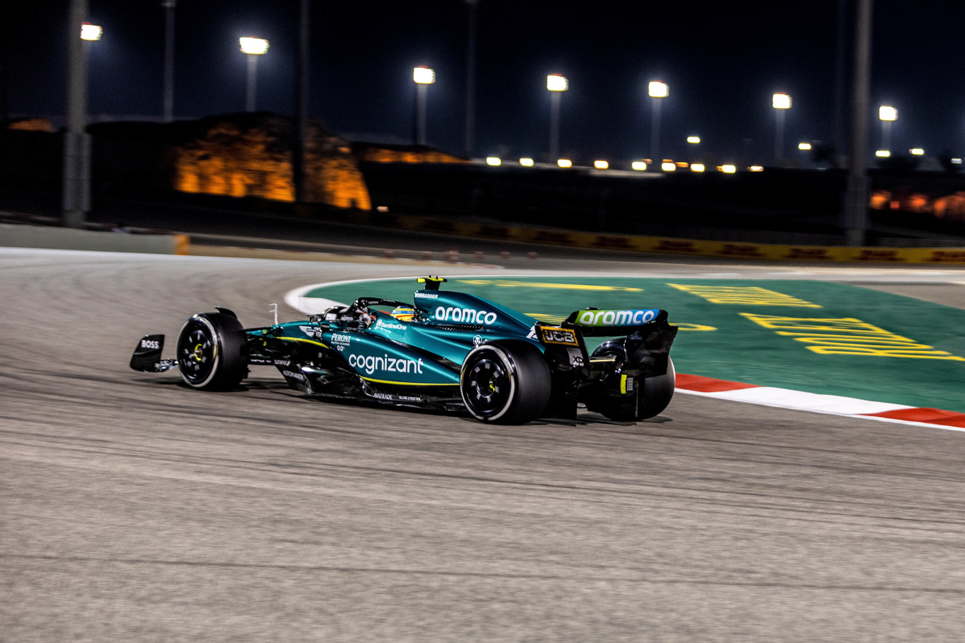 Fernando Alonso (ESP) Aston Martin Formula One Team; Formel 1 GP Bahrain. Sonntag 05.03.2023