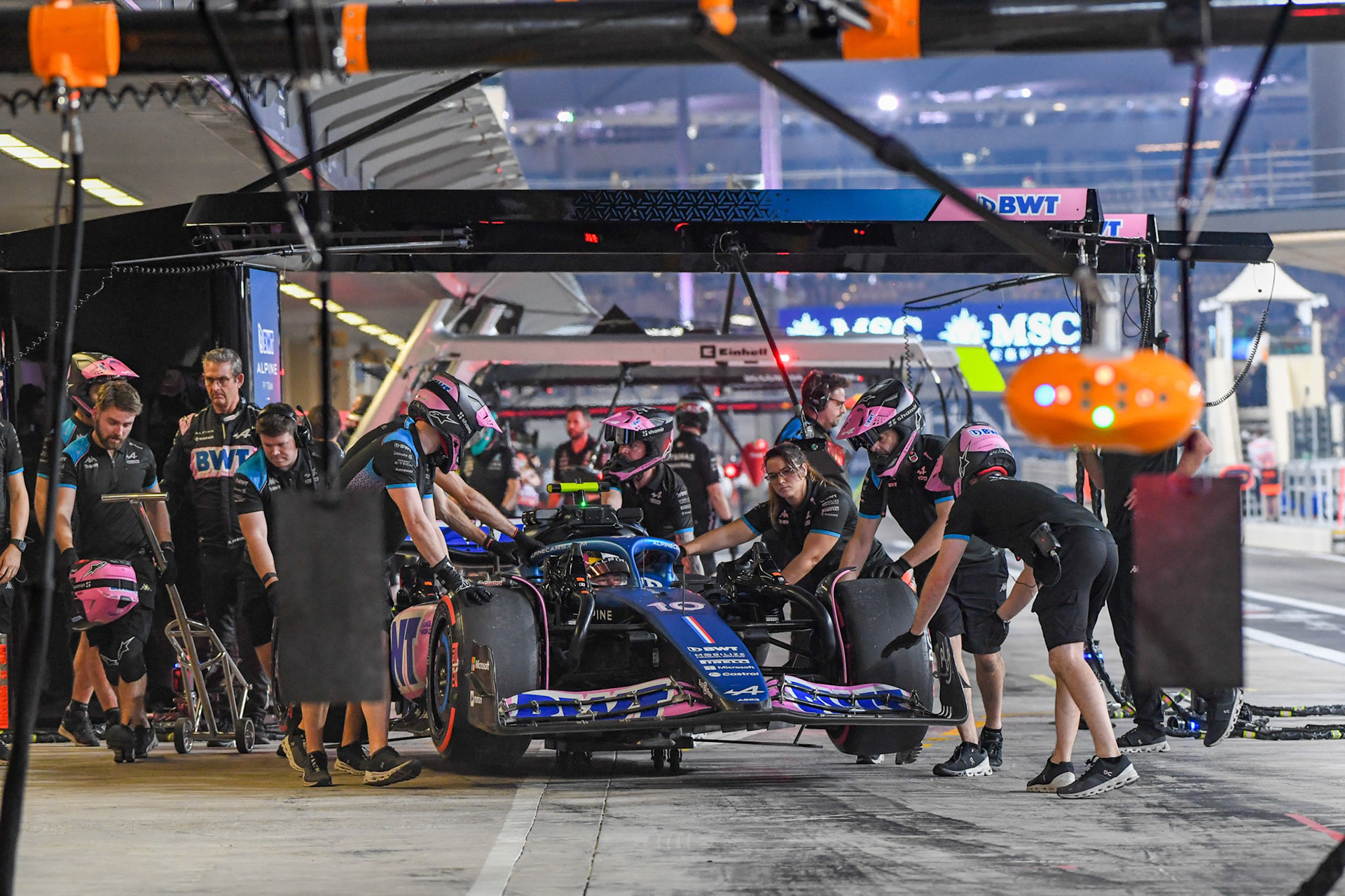 Pierre Gasly (FRA) Alpine F1 Team; Formel 1 GP Abu Dhabi. Freitag 24.11.2023
