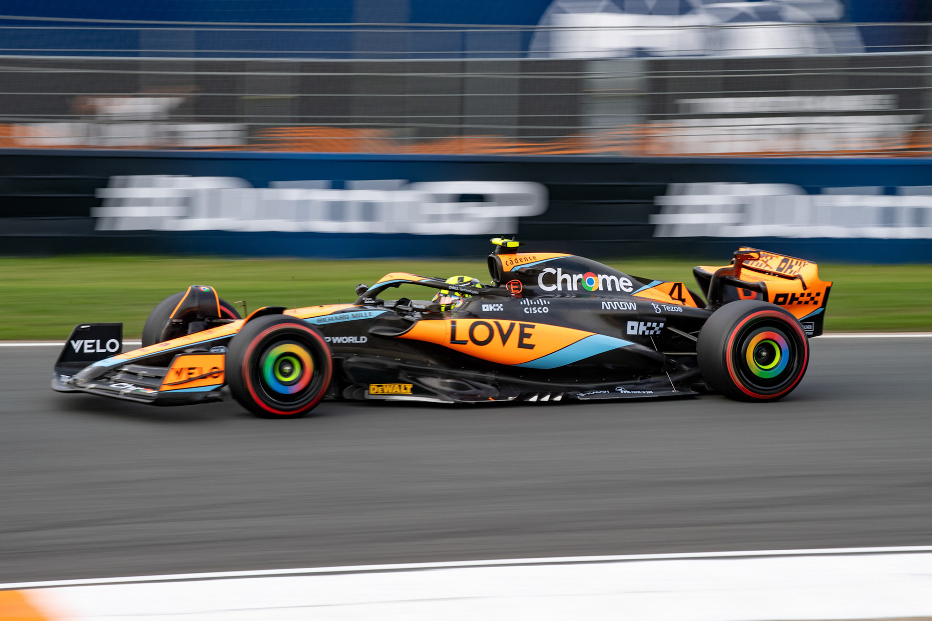 Lando Norris (GBR) McLaren F1 Team; Formel 1 GP Holland / Zandvoort. Freitag, 25.08.2023
