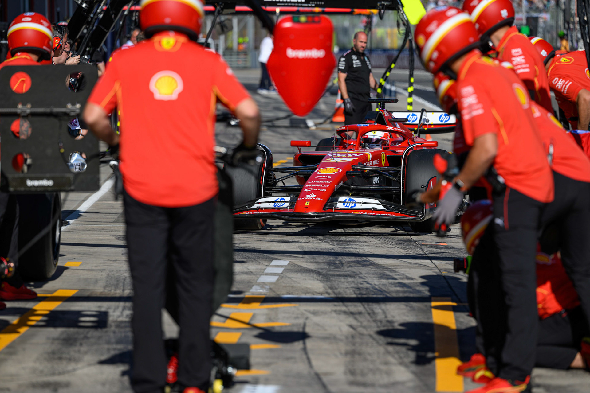 Charles Leclerc #16, Scuderia Ferrari; F1 GP Imola / Italien Freitag, 17.05.2024