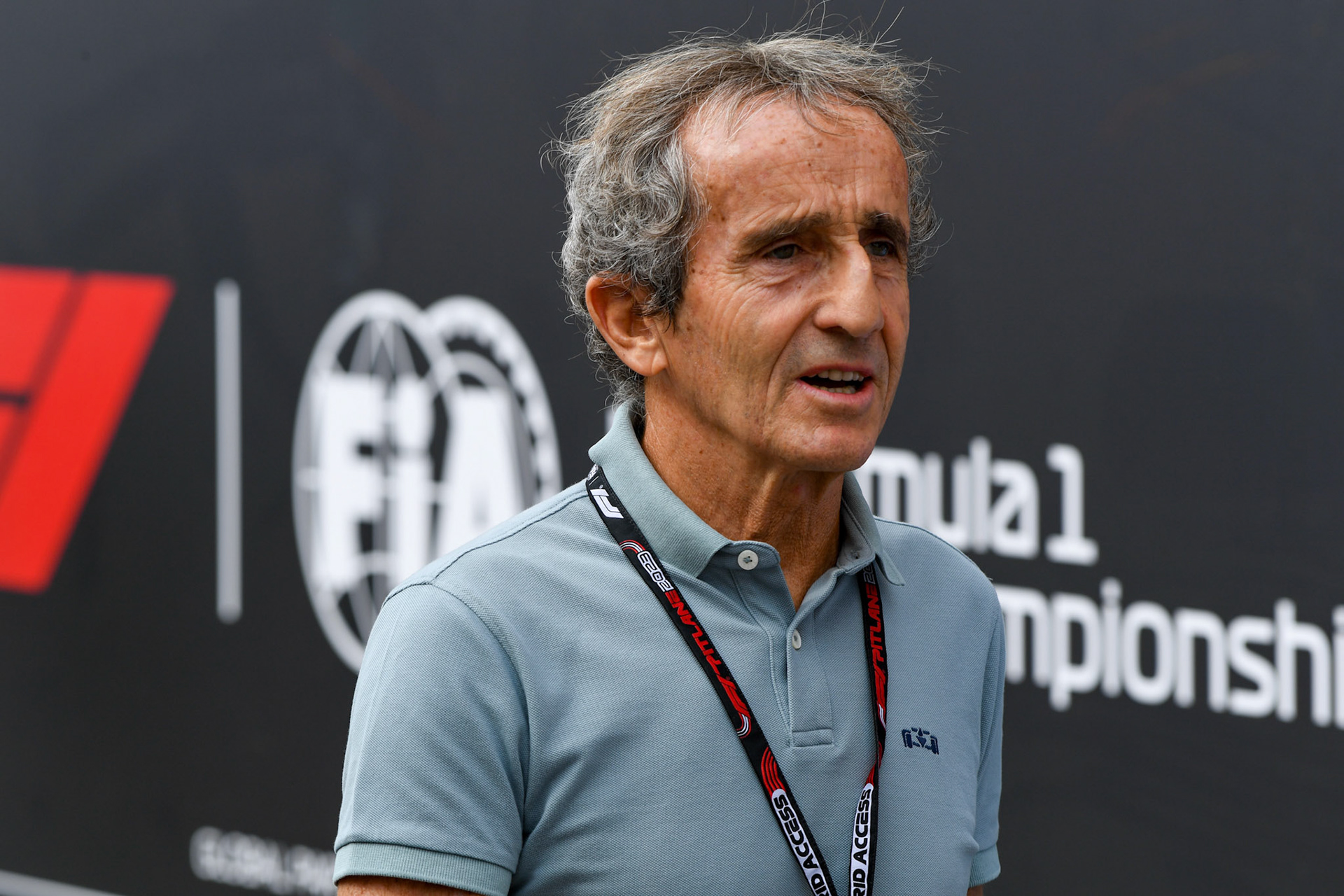 Alain Prost; Formel 1 GP Abu Dhabi. Freitag 24.11.2023