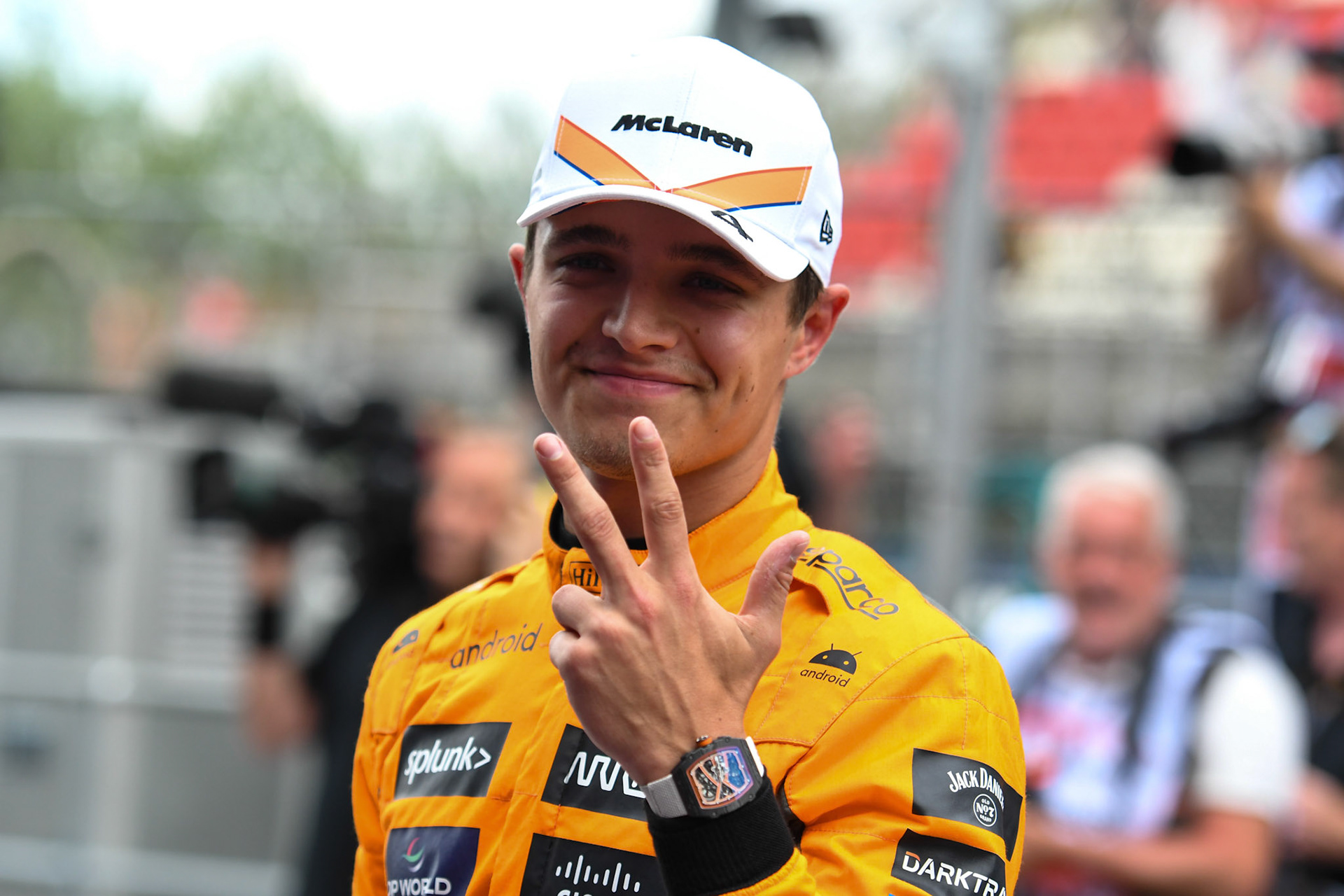 Lando Norris (GBR) McLaren F1 Team; Formel 1 GP Barcelona. Samstag 03.06.2023