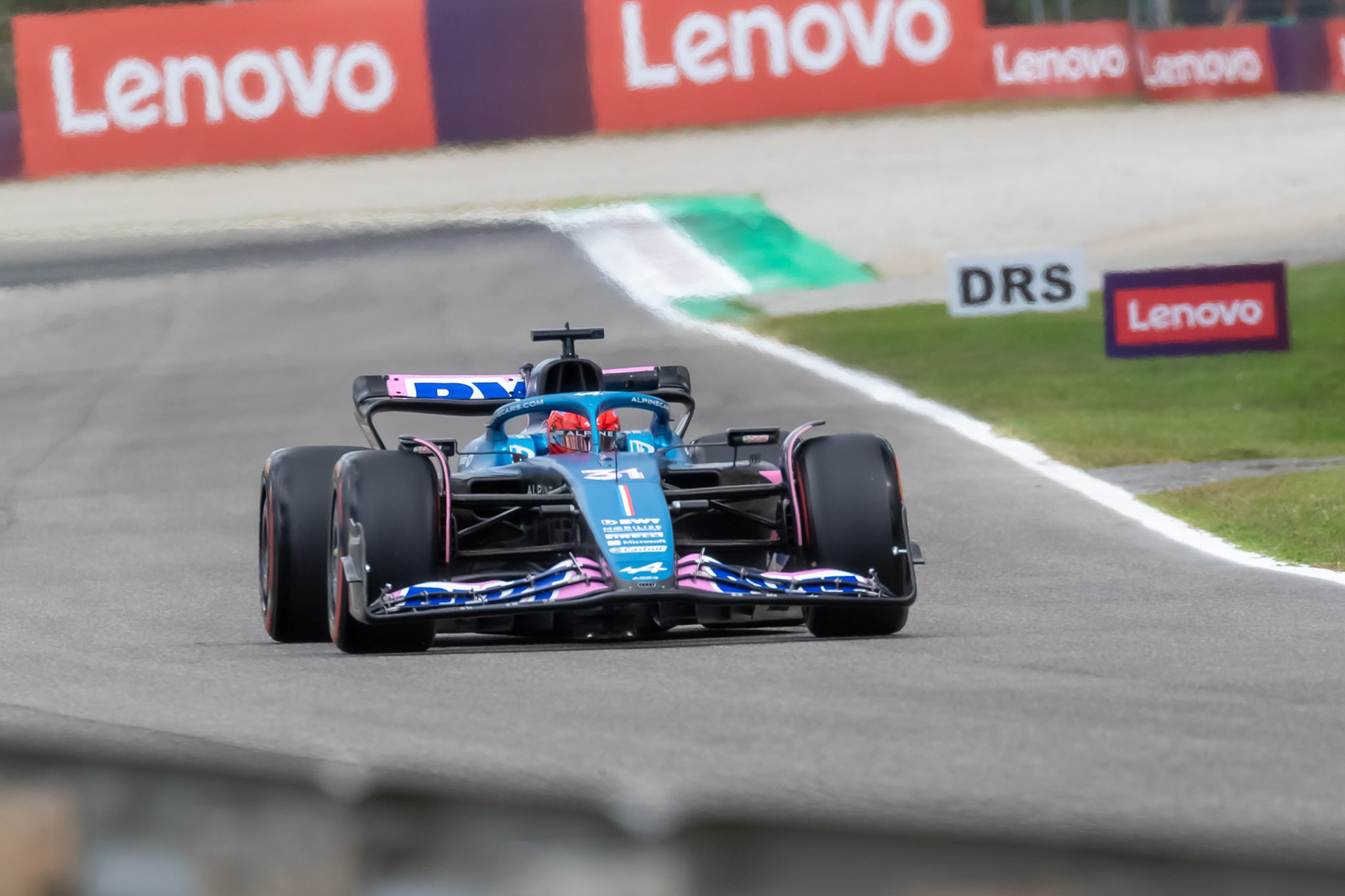 Esteban Ocon (FRA) Alpine F1 Team; Formel 1 GP Italien / Monza. Freitag, 01.09.2023