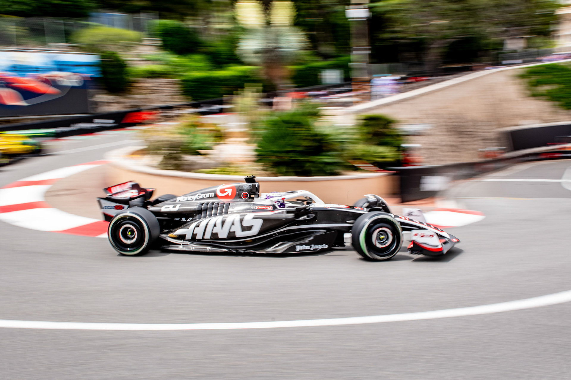 Kevin Magnussen #20, MoneyGram Haas F1 Team; Formel1 GP Monaco Freitag, 24.05.2024