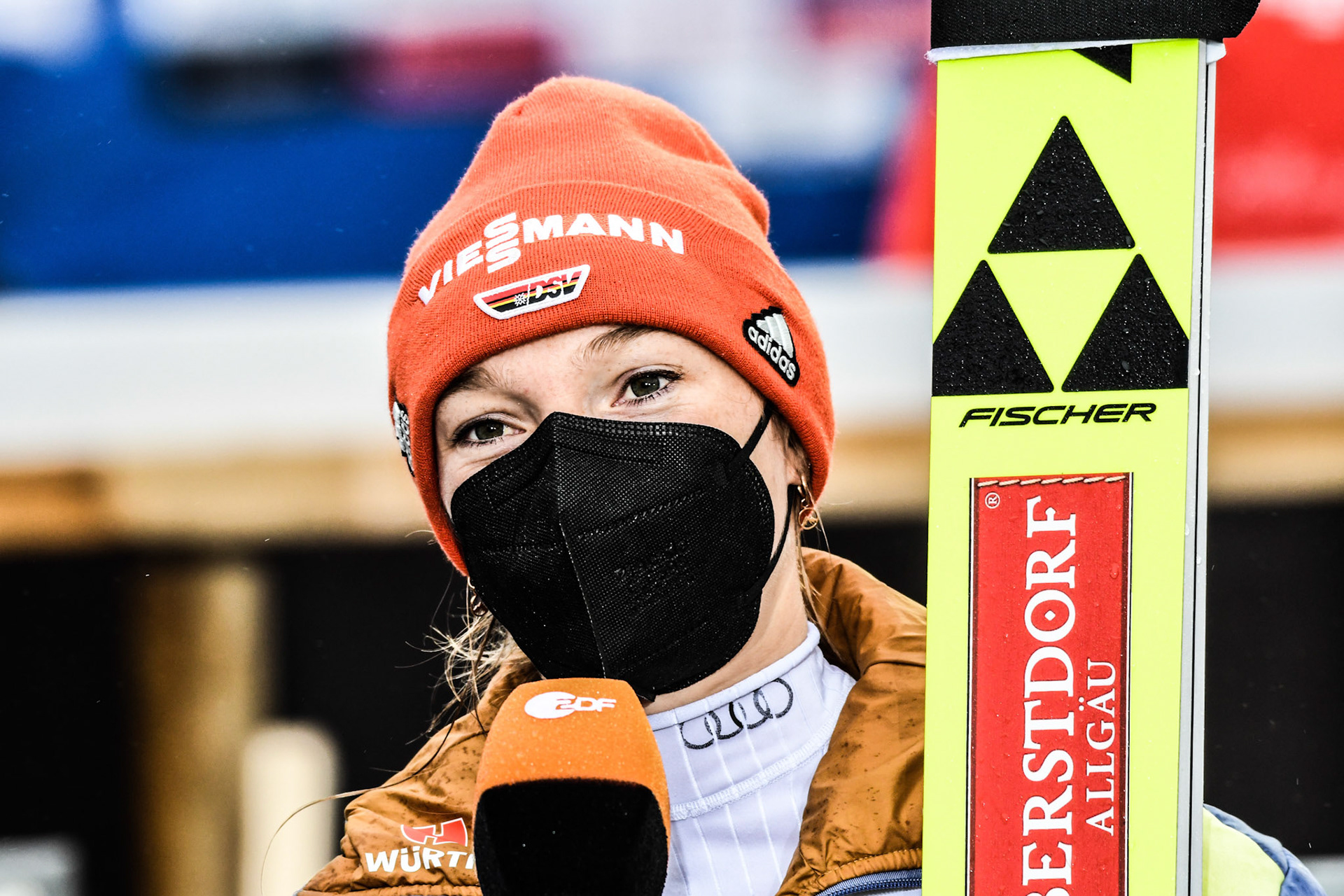 Katharina Althaus (GER) SC 1906 Oberstdorf; FIS Skisprung Weltcup 2022 Willingen am 29.01.2022