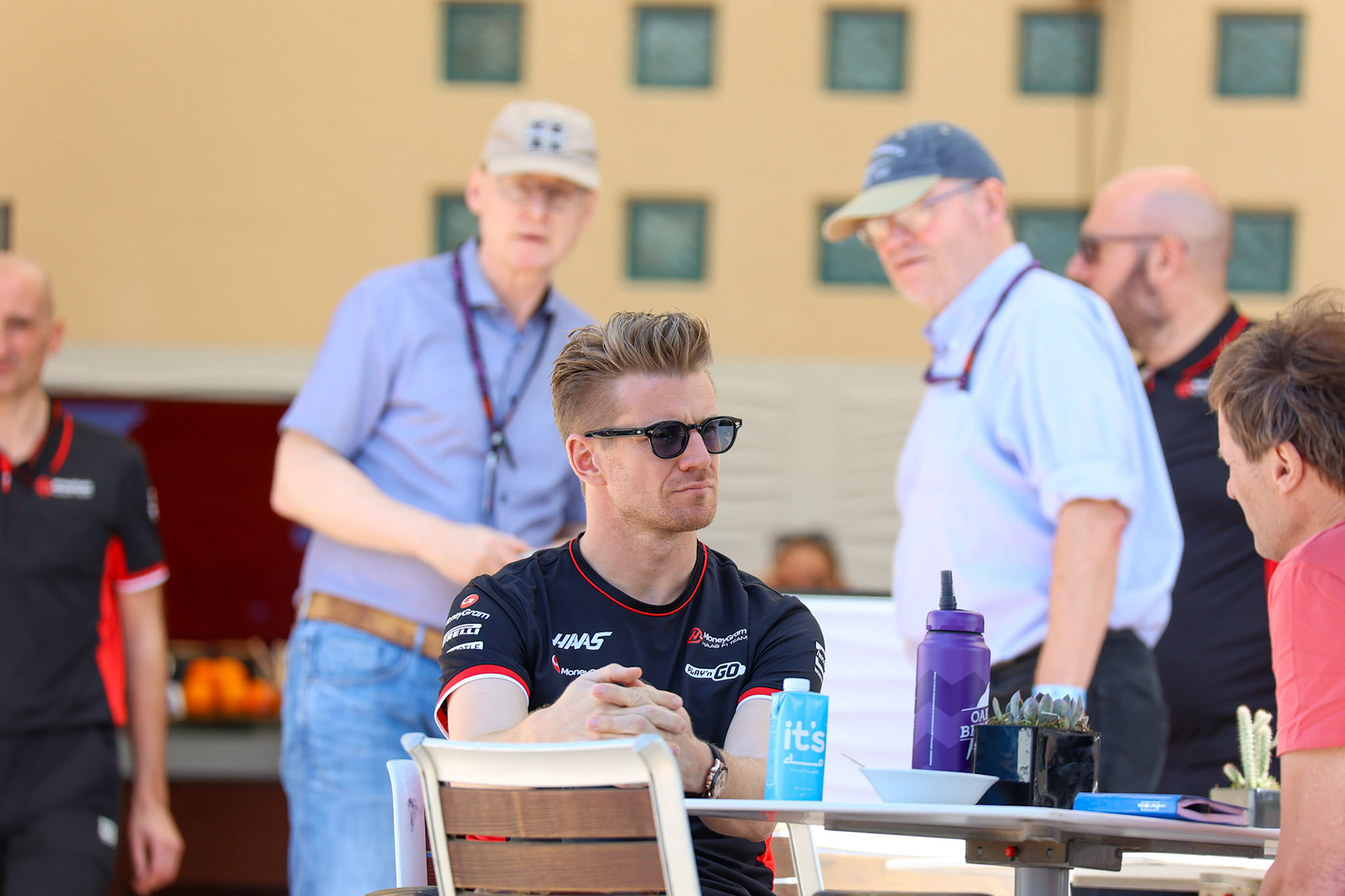 Nico Hülkenberg #27, MoneyGram Haas F1 Team; Formel 1 GP Bahrain. Mittwoch 28.02.2024