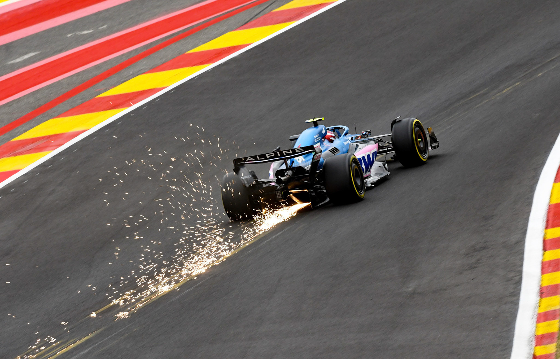 Esteban Ocon (FRA) Alpine F1 Team; Formel 1 GP Belgien. Freitag, 26.08.2022