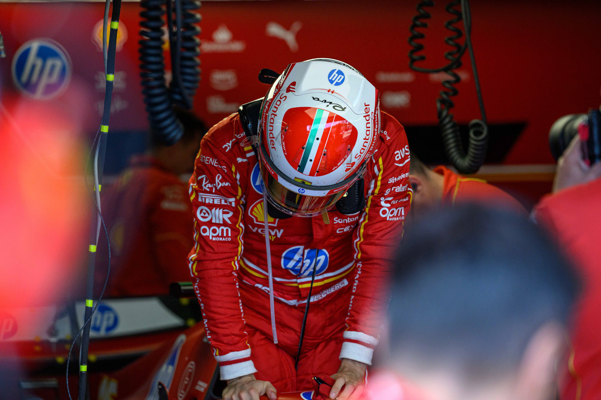 Charles Leclerc #16, Scuderia Ferrari; F1 GP Imola / Italien Freitag, 17.05.2024