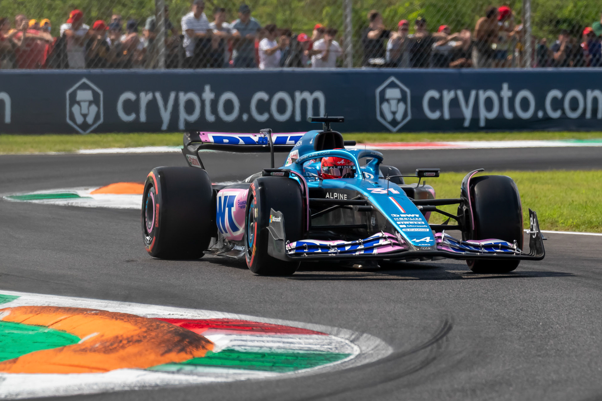 Esteban Ocon (FRA) Alpine F1 Team; Formel 1 GP Italien / Monza. Samstag, 02.09.2023