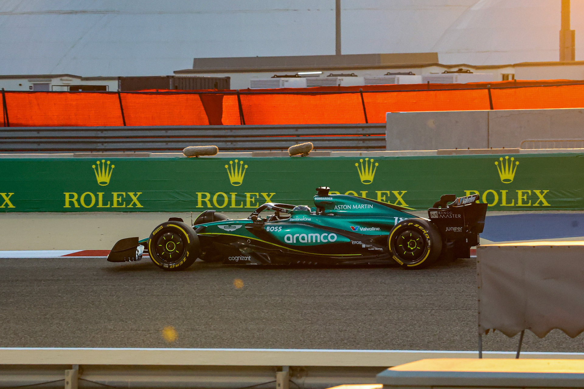 Lance Stroll #18, Aston Martin Aramco F1 Team; Formel 1 Pre-Season Tests Bahrain. Mittwoch, 21.02.2024