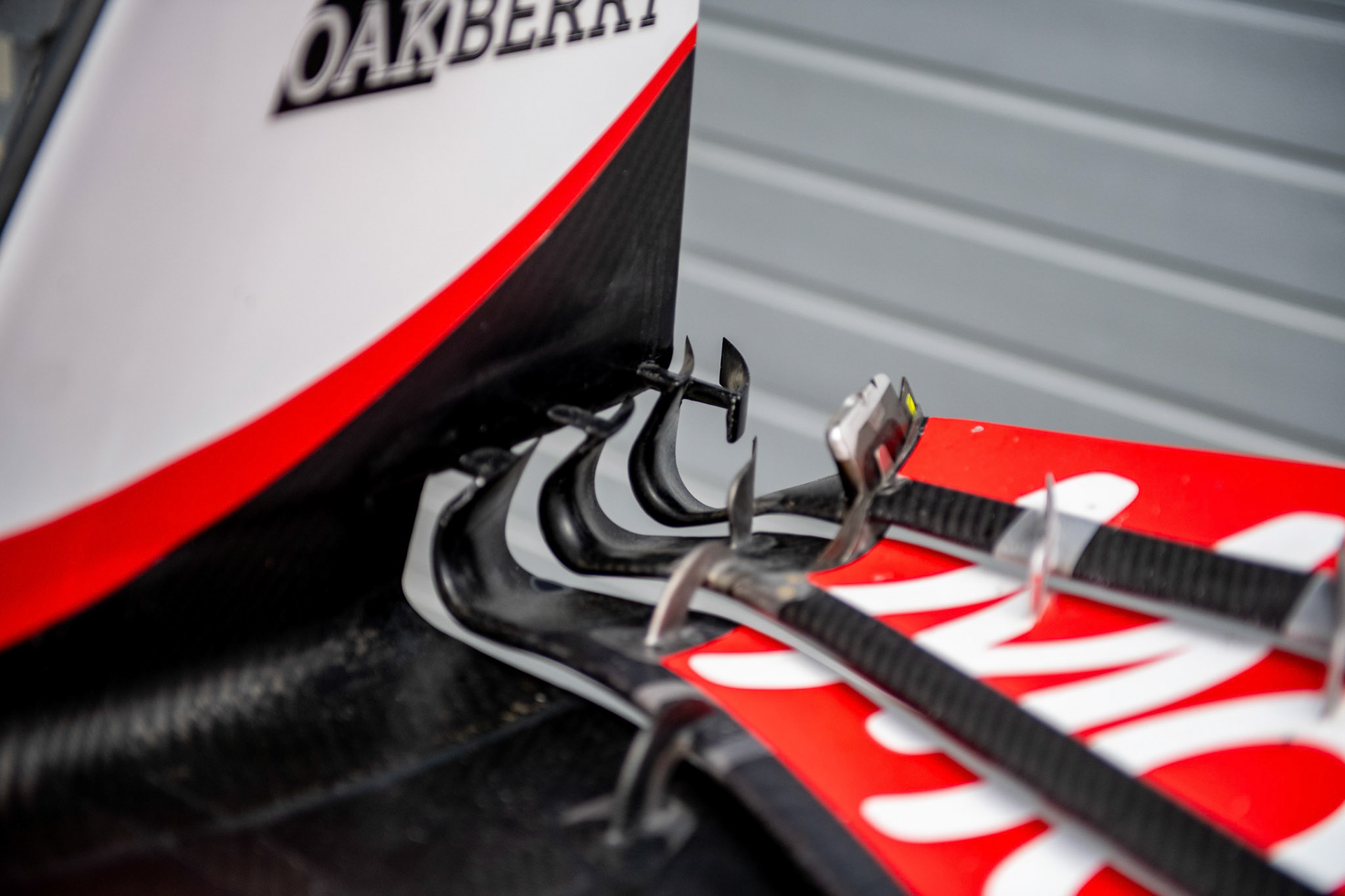 MoneyGram Haas F1 Team Frontflügel;Formel 1 GP Austria / Österreich. Donnerstag, 27.06.2024