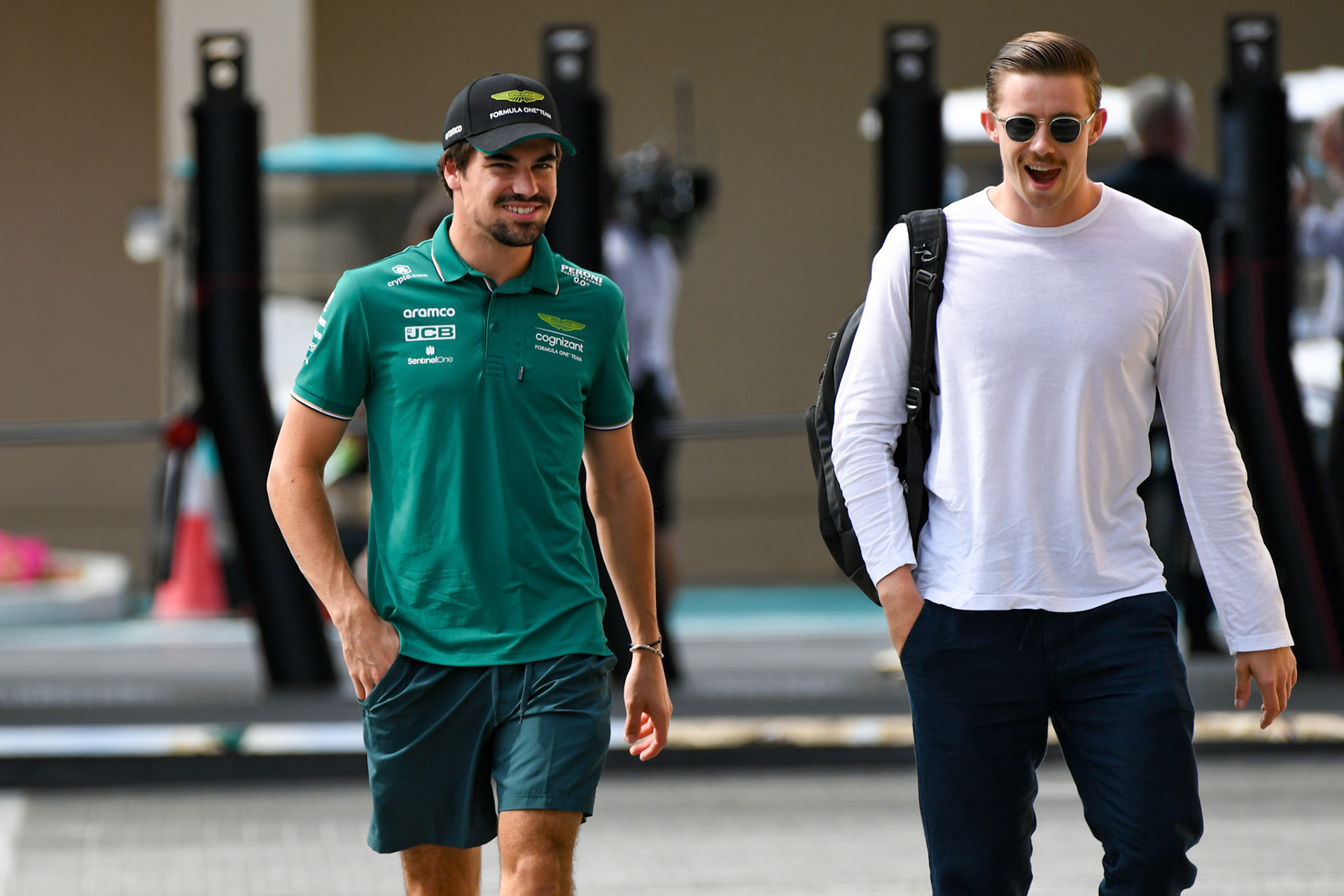 Lance Stroll (CAN) Aston Martin Formula One Team; Formel 1 GP Abu Dhabi. Freitag 24.11.2023