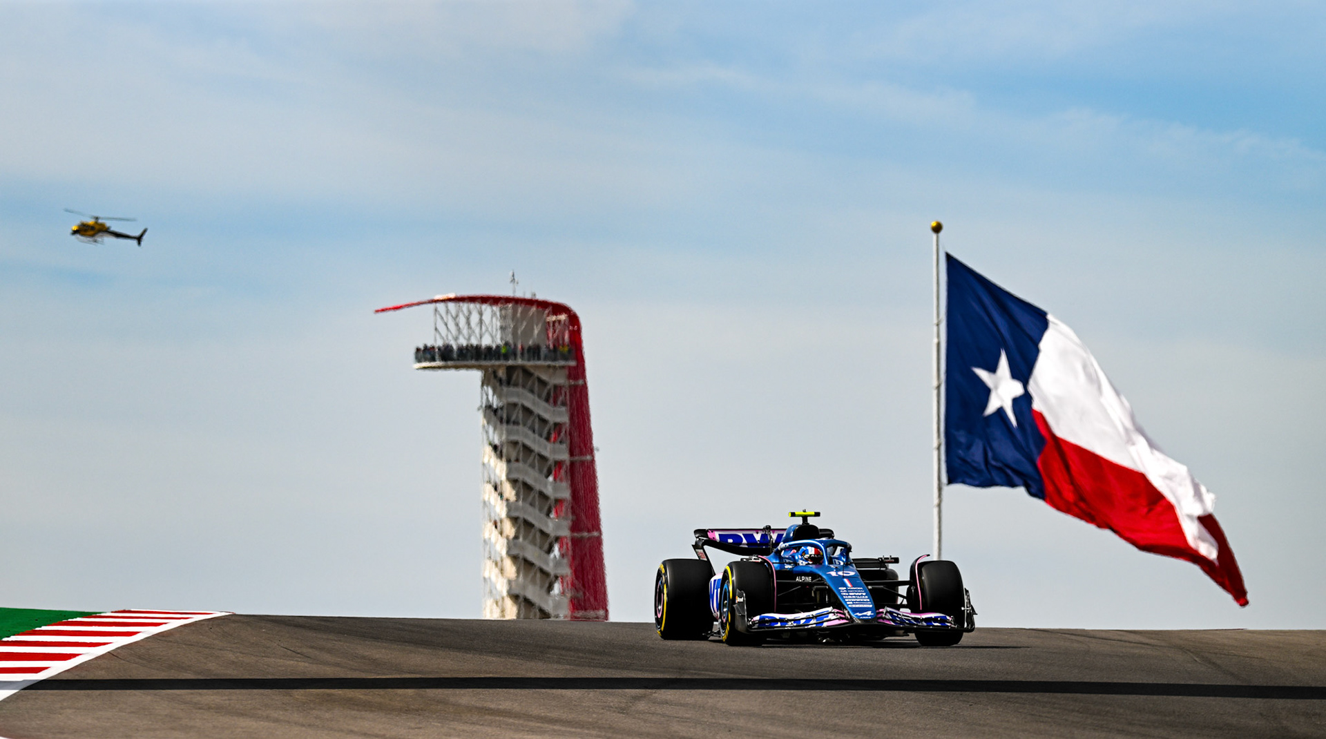Pierre Gasly (FRA) Alpine F1 Team; Formel 1 GP USA Austin Texas. Samstag 21.10.2023