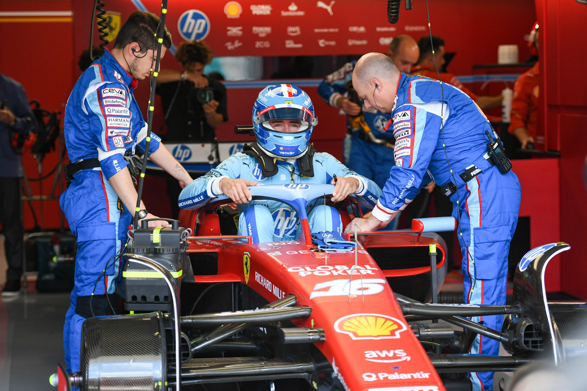 Charles Leclerc #16, Scuderia Ferrari; Formel 1 GP Miami / USA. 05.05.2024